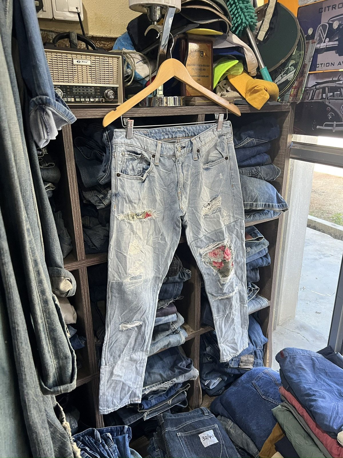 Denim & Supply Ralph Lauren 🔥Denim & Supply Ralph Lauren Distressed Denim Size 29" - 3 Thumbnail