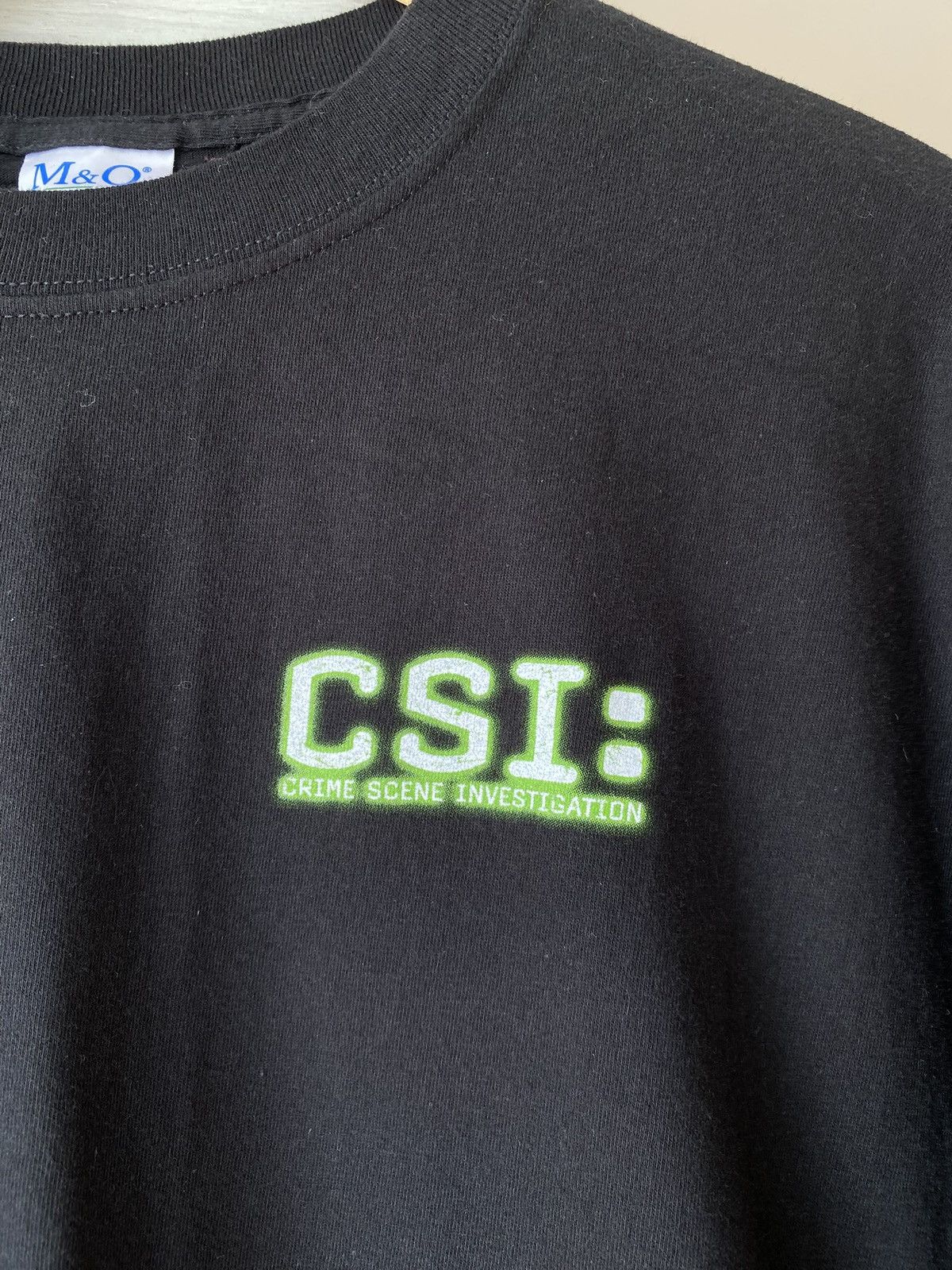 The Unbranded Brand Vintage 2001 CSI Crime SceneInvestigation TV Show Promo Tee Size US XL / EU 56 / 4 - 3 Thumbnail