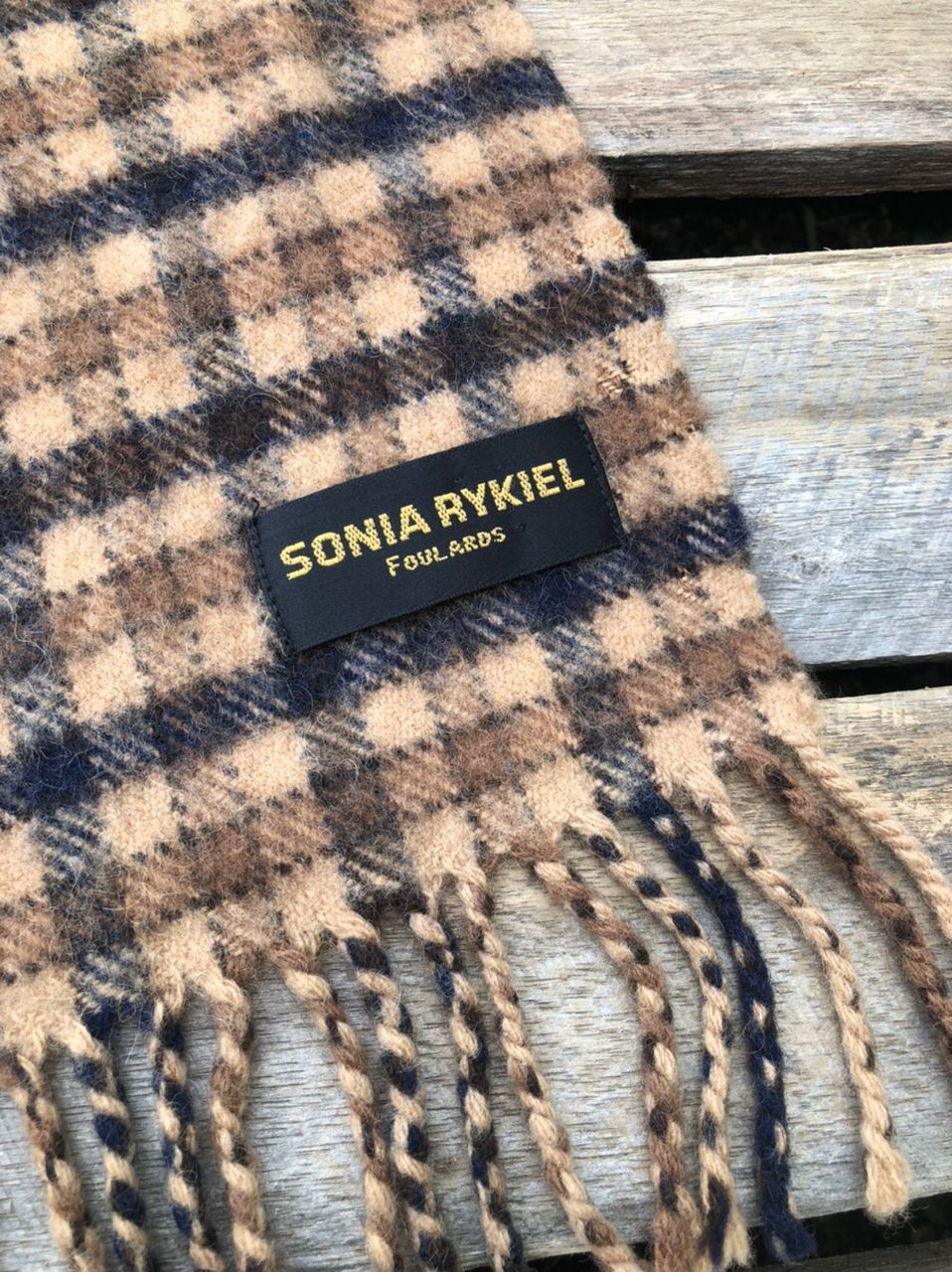 Designer × Vintage Vintage Sonia Rykiel Scarf Made In Scotland Size ONE SIZE - 2 Thumbnail