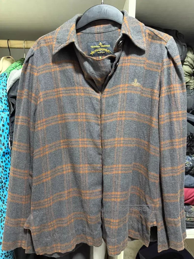 Vivienne Westwood Vivienne Westwood Anglomania checkered shirt, for both men Size XS / US 0-2 / IT 36-38 - 3 Thumbnail