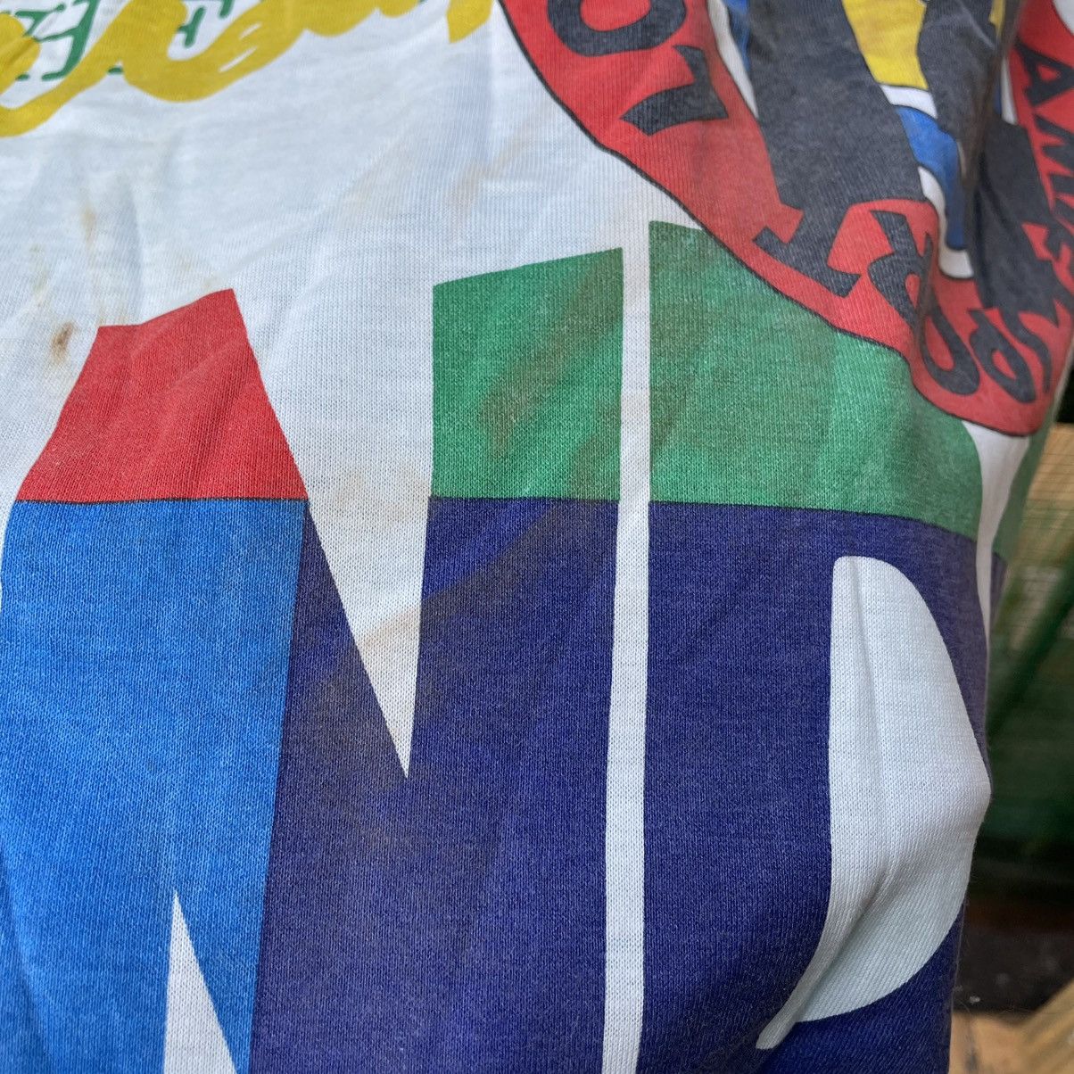 Hardy Amies 🔥Vintage 80s Hardy Amies Sport All Over Print Designer Tee Size US L / EU 52-54 / 3 - 10 Thumbnail