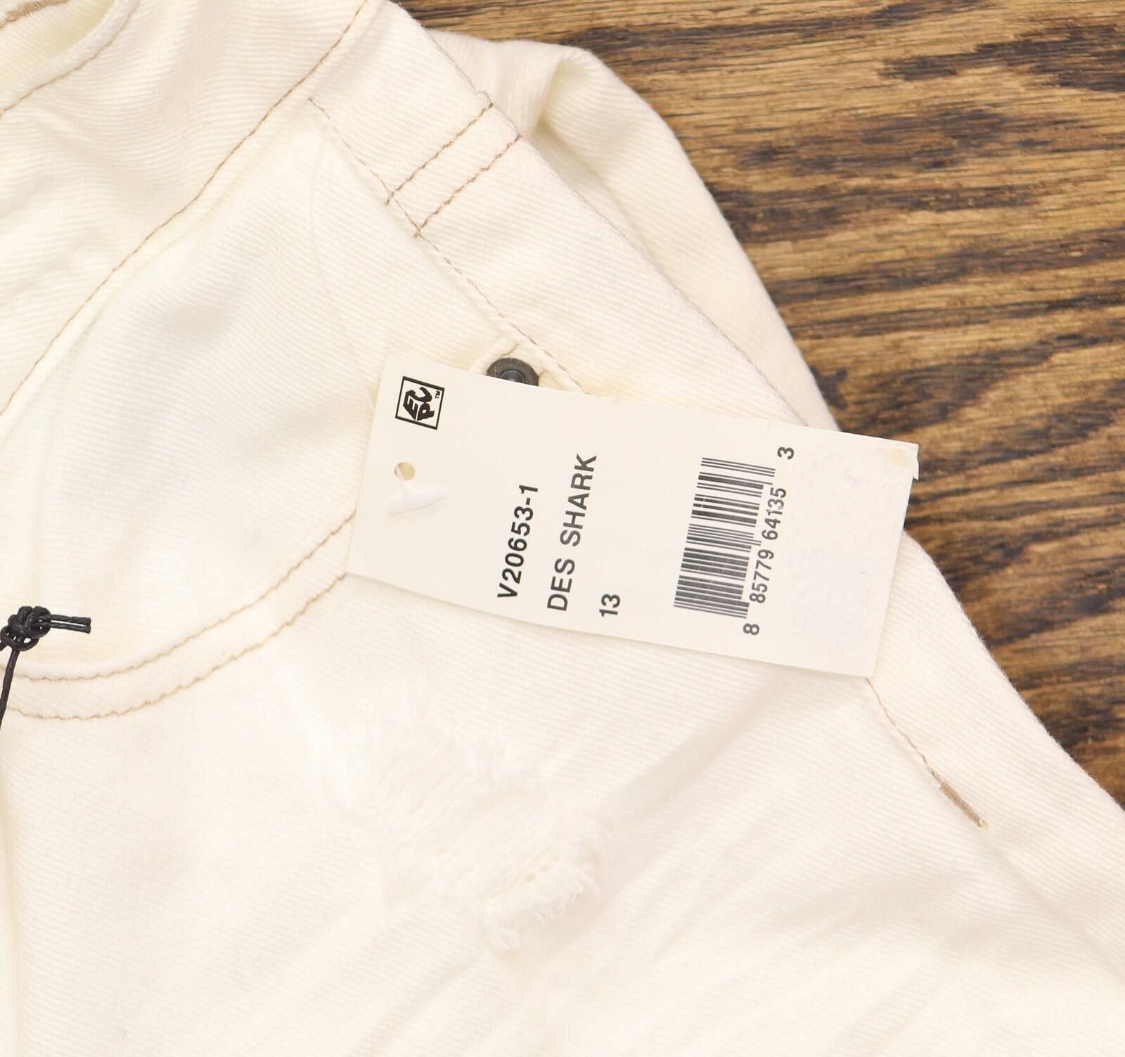 Other Vanilla Star Juniors Ripped Skinny Jeans White Wash 13 Size 30" / US 8 / IT 44 - 4 Thumbnail