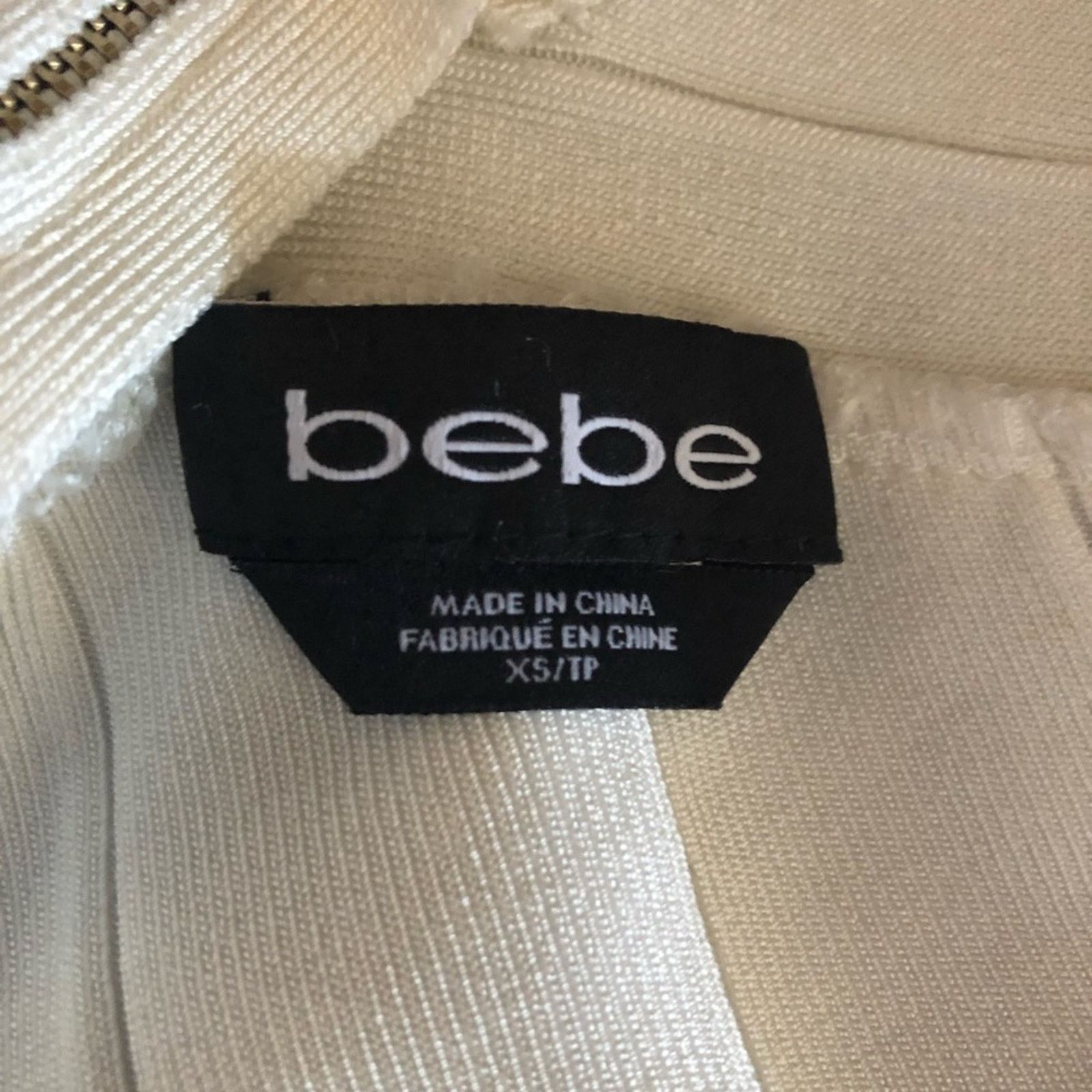 Designer Bebe white and black bandaid dress XS Size XS / US 0-2 / IT 36-38 - 5 Thumbnail
