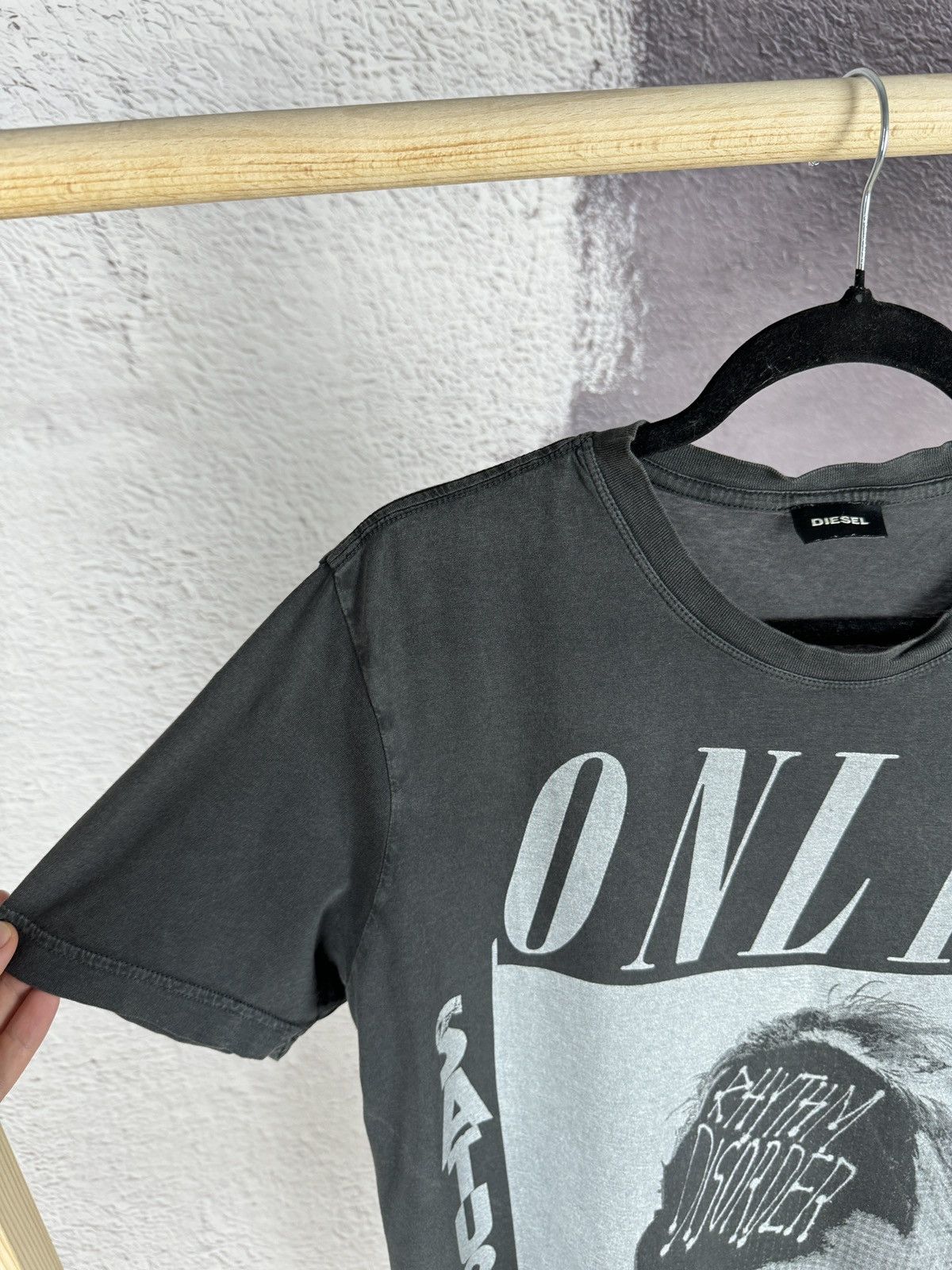 Diesel Diesel Theater Rhythm Disorder Tee size M black Size US M / EU 48-50 / 2 - 6 Thumbnail