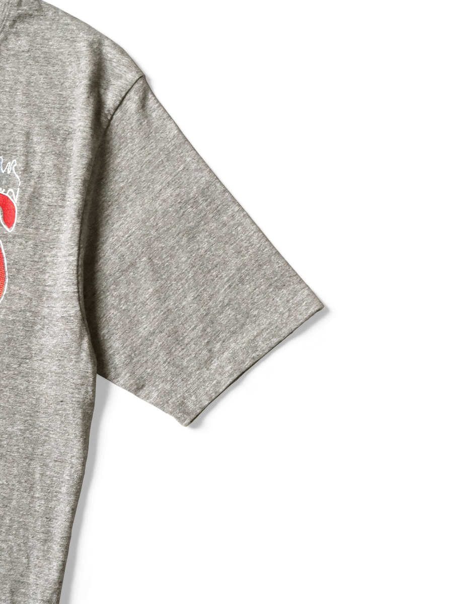 Kapital Kapital TOP Tenjiku BUSTER PECKISH BOWY Tee t-shirt gray L Size US L / EU 52-54 / 3 - 6 Thumbnail