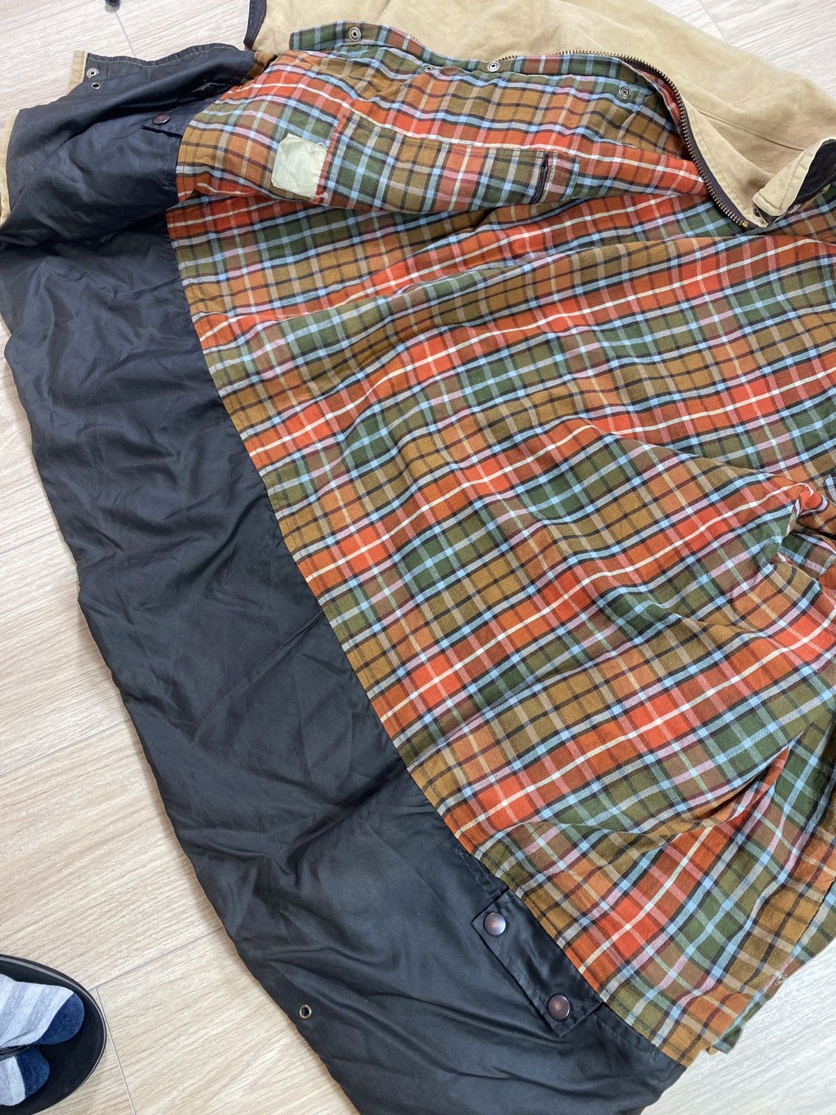 Carhartt × Japanese Brand × Vintage Vintage J97 Grey Detroit Carhartt Jacket Rare Leather pocket Size US XXL / EU 58 / 5 - 14 Thumbnail