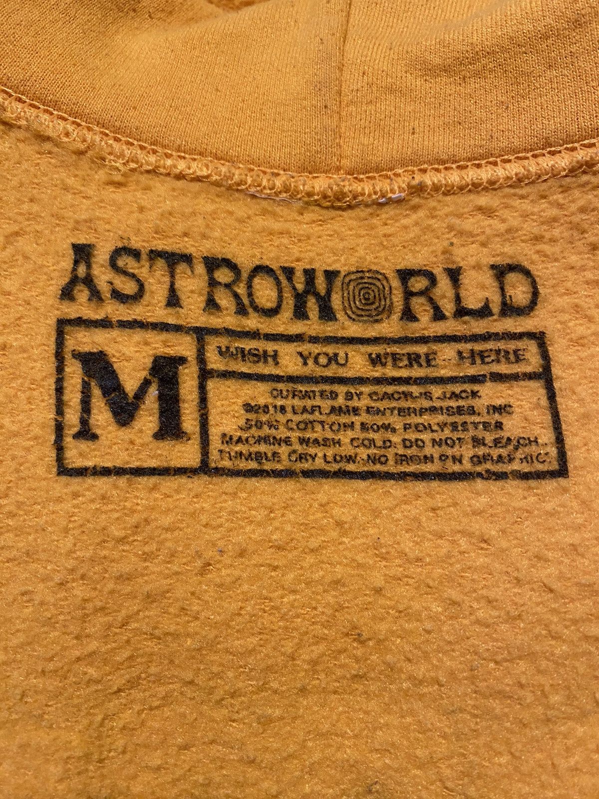 Travis Scott Wish You Were Here 2018 Astro World Tour Hoodie Size US M / EU 48-50 / 2 - 3 Thumbnail