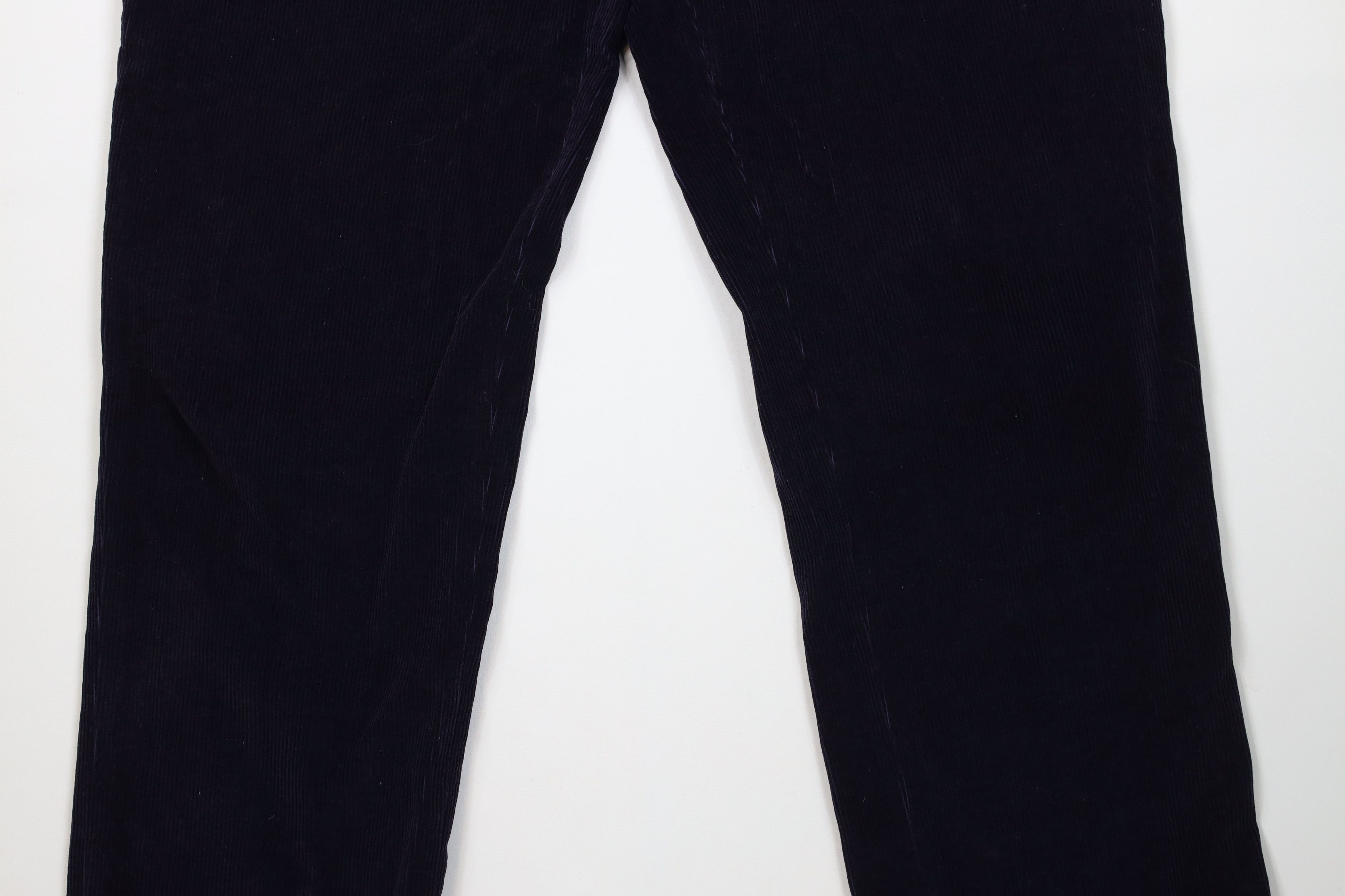 Lands' End Vintage 90s Lands End Heavy Wide Leg Corduroy Chino Pants Size US 38 / EU 54 - 3 Thumbnail