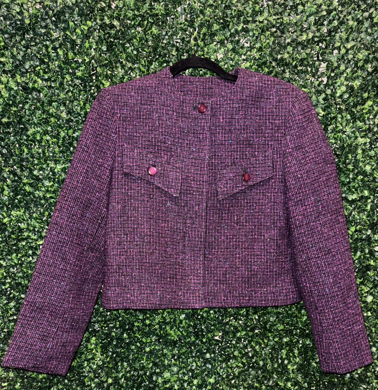 Other Miss Pendleton 100% virgin wool houndstooth blazer size 4 Size S / US 4 / IT 40 - 1 Thumbnail