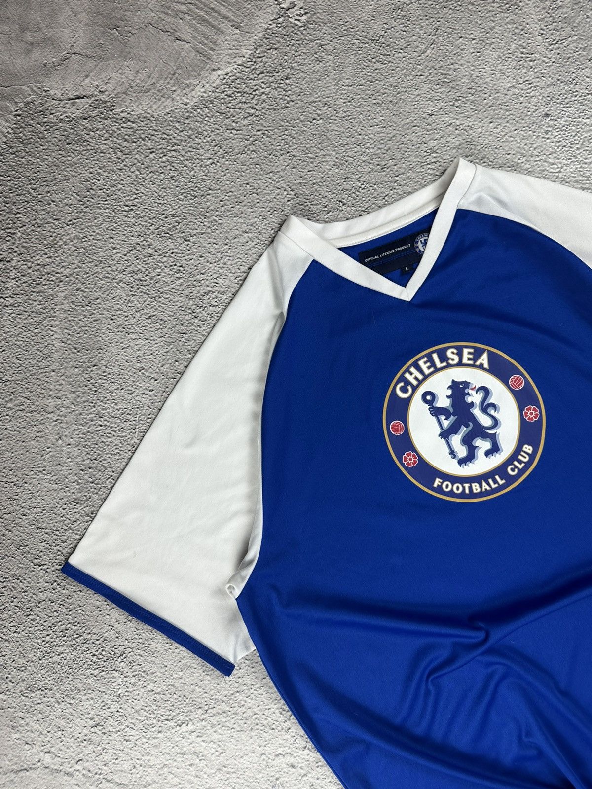Chelsea Soccer × Vintage Vintage Chelsea FC Licensed Home Jersey Y2K Blockcore Size US L / EU 52-54 / 3 - 4 Thumbnail