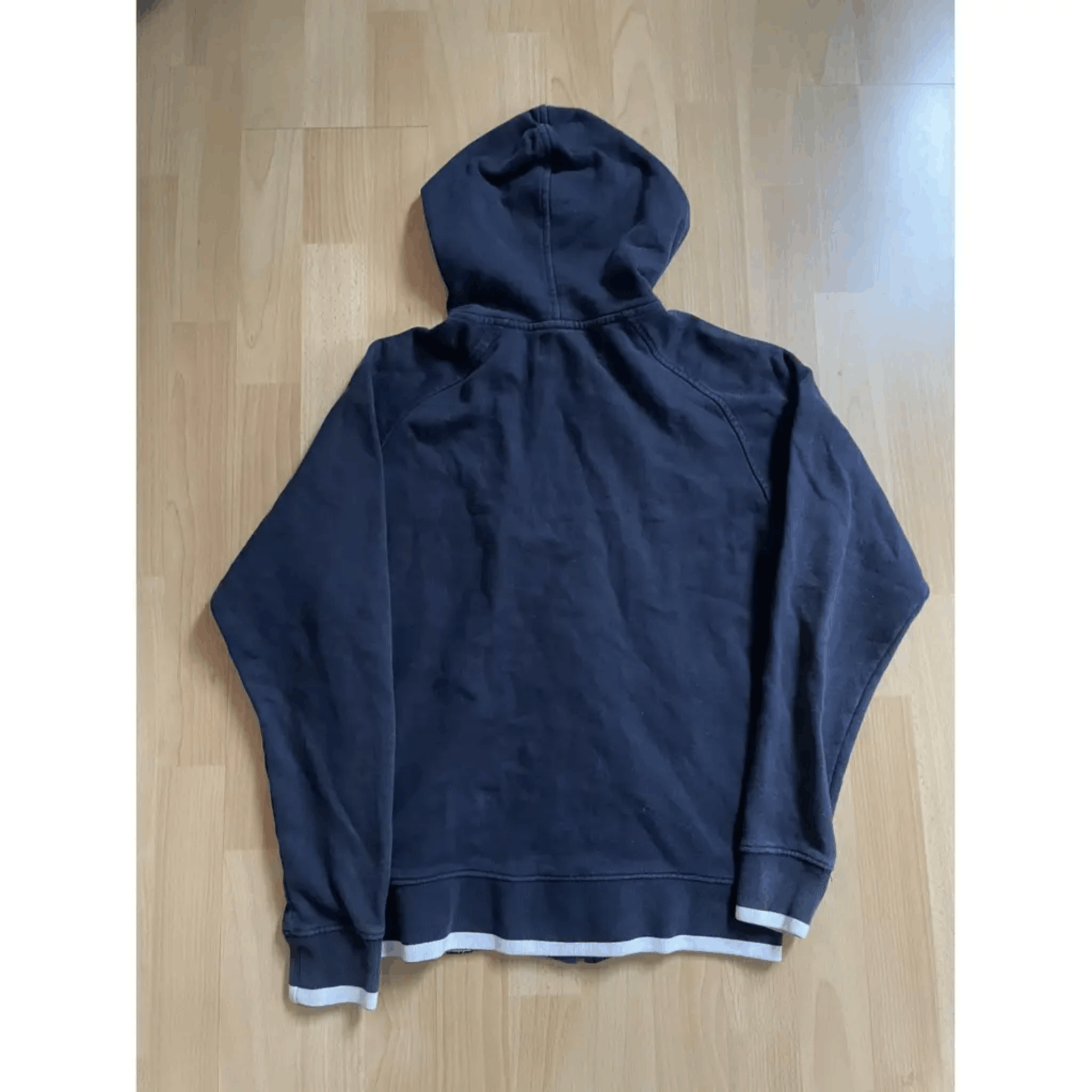 Kappa Kappa Navy Hoodie - Zip-Up - Small - Classic Logo - Used Size US S / EU 44-46 / 1 - 3 Thumbnail