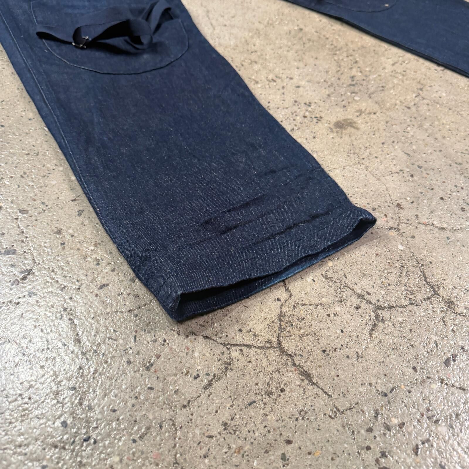Junya Watanabe Junya Watanabe 2003 Denim Bondage Cargo Pants Size US 34 / EU 50 - 4 Thumbnail