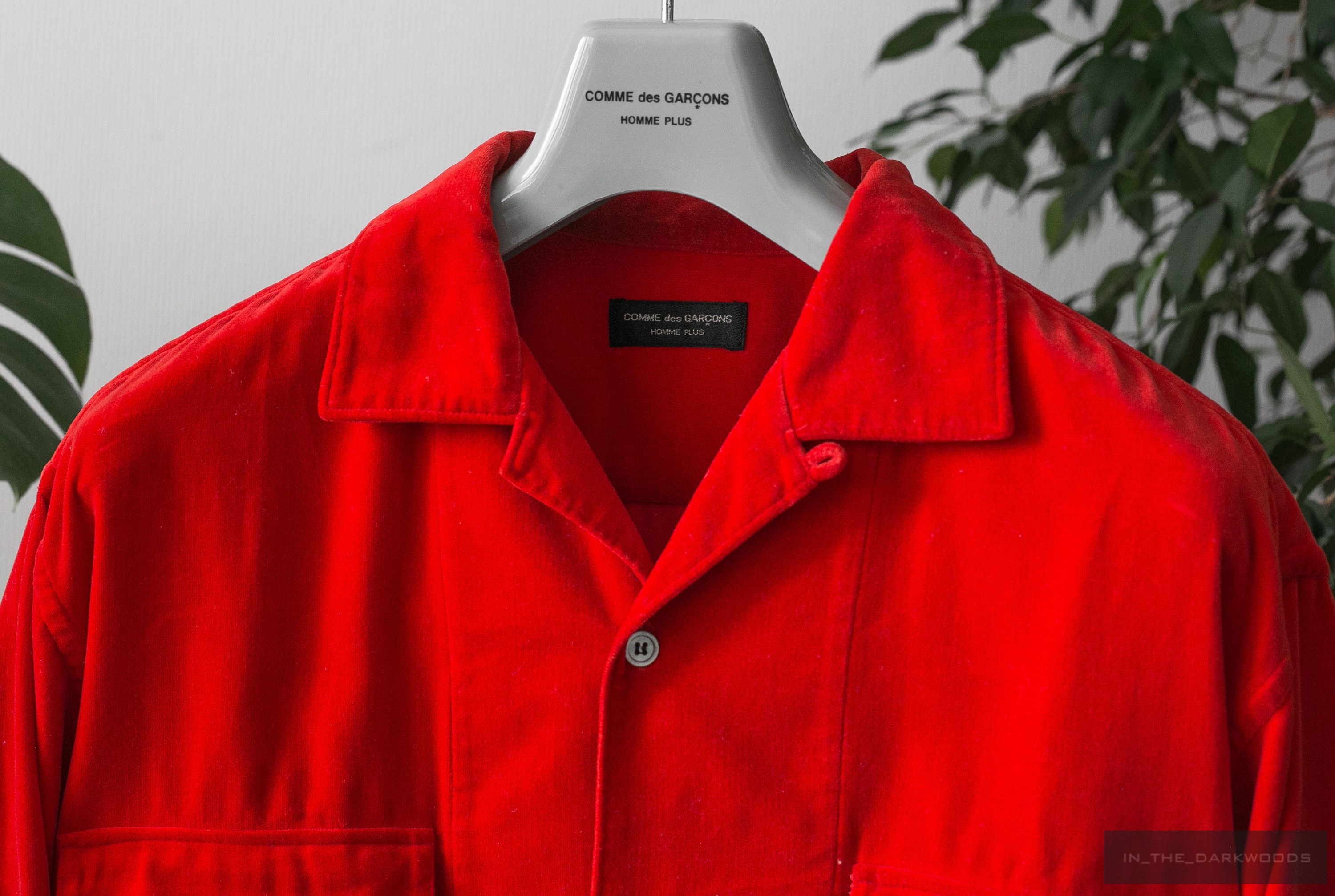 Comme des Garcons Homme Plus 1989AW cropped cotton velour shirt Size US S / EU 44-46 / 1 - 9 Thumbnail