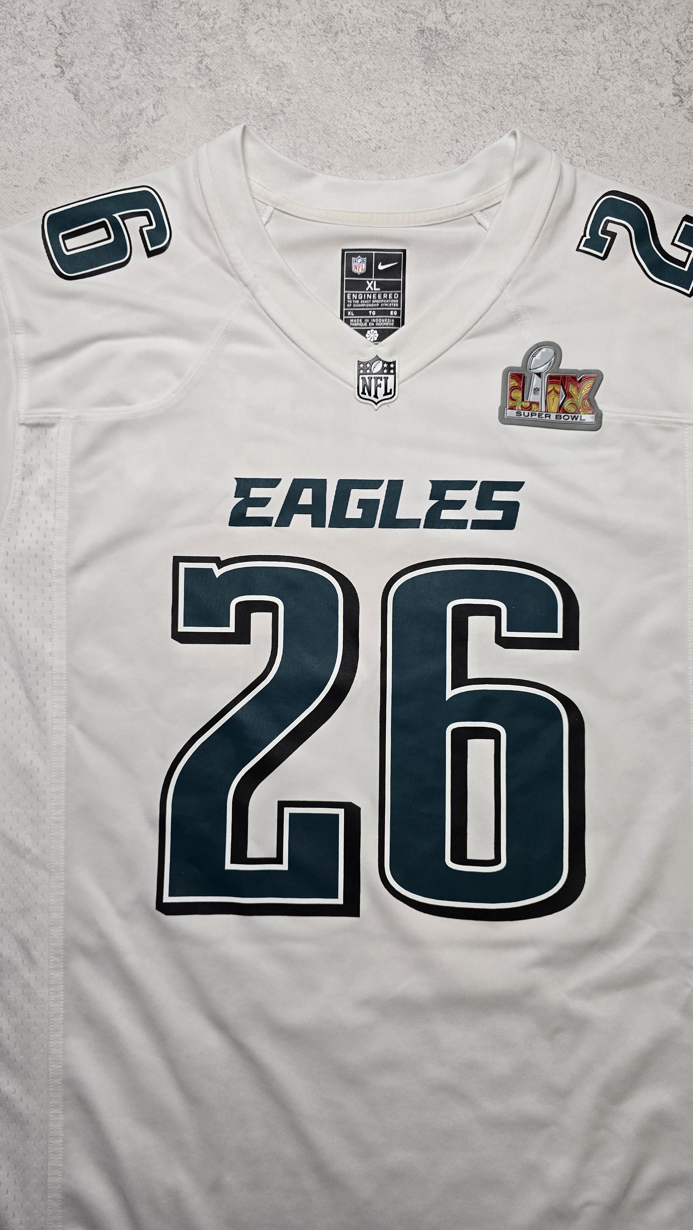 Nike Saquon Barkley Eagles Nike Super Bowl LIX Champions Jersey Size US XL / EU 56 / 4 - 9 Thumbnail