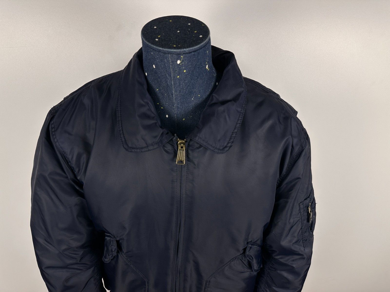Other Flyers MA2 Cold Weather Jacket USAF Air Force Nylon Navy L Size US L / EU 52-54 / 3 - 2 Thumbnail
