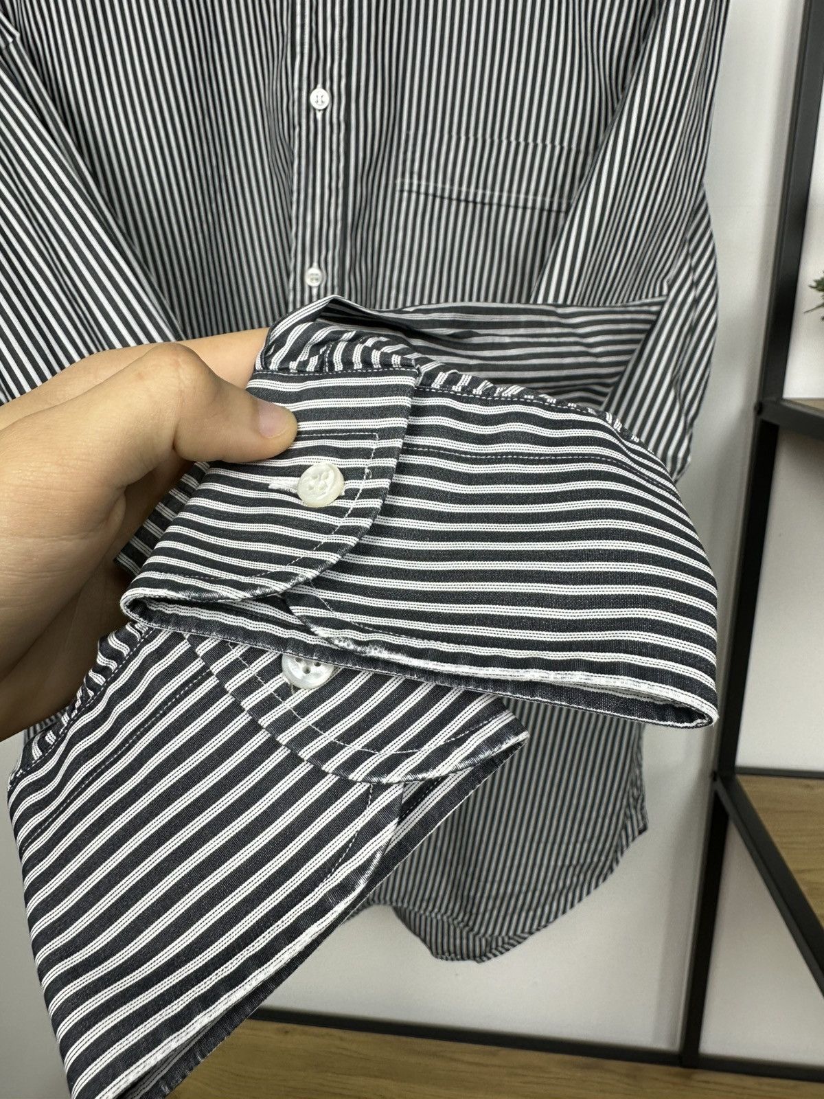 Brioni Brioni Luxury Striped Shirt Classic Old Money Style Men’s L Size US L / EU 52-54 / 3 - 12 Thumbnail