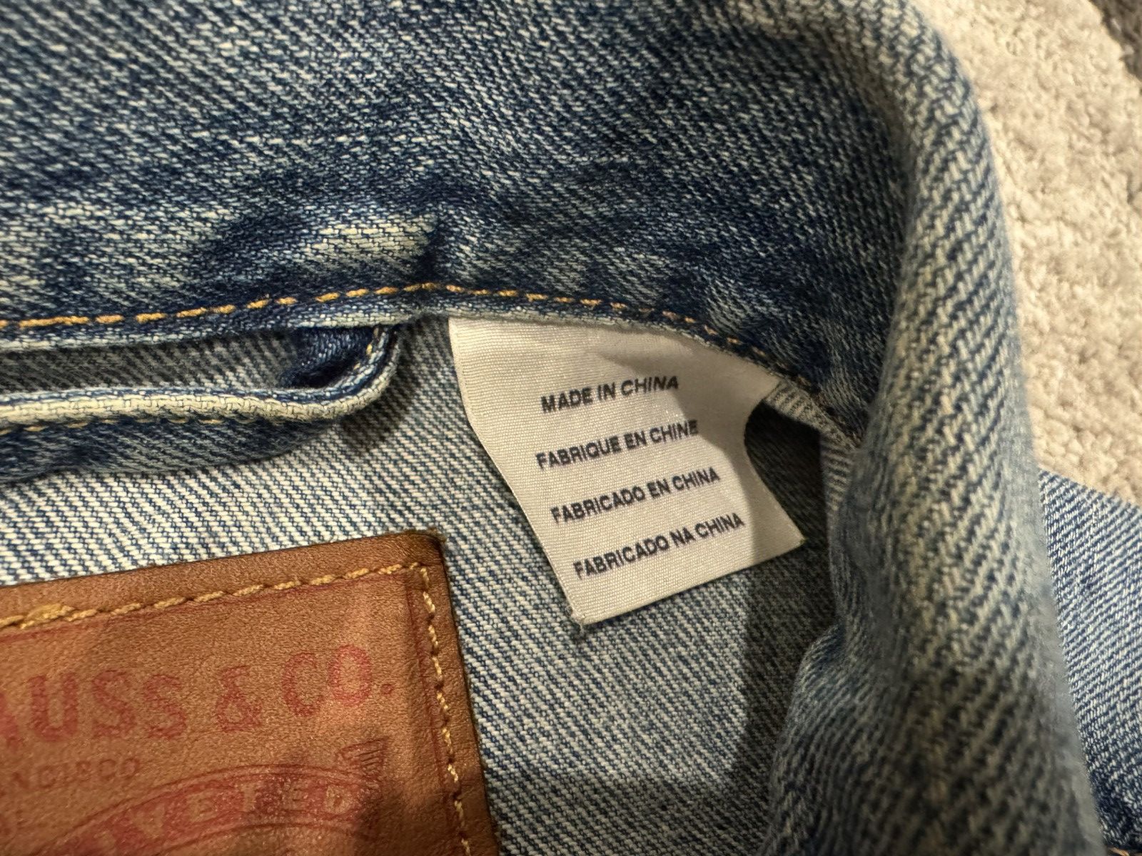 Levi's Levi’s Denim Jacket Size L Size US L / EU 52-54 / 3 - 6 Thumbnail