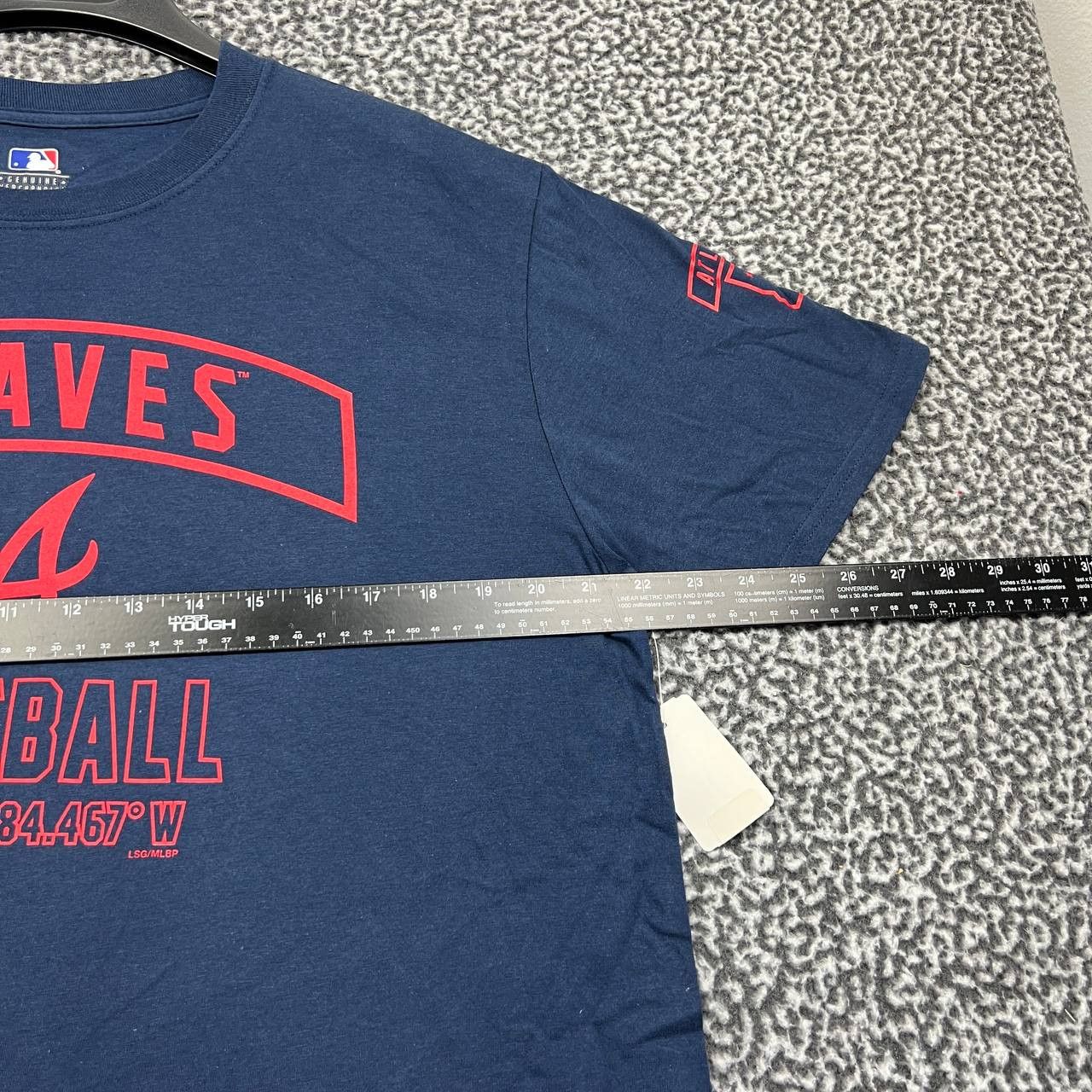 MLB Atlanta Braves Shirt Men Large Blue MLB Cotton New L Size US L / EU 52-54 / 3 - 3 Thumbnail