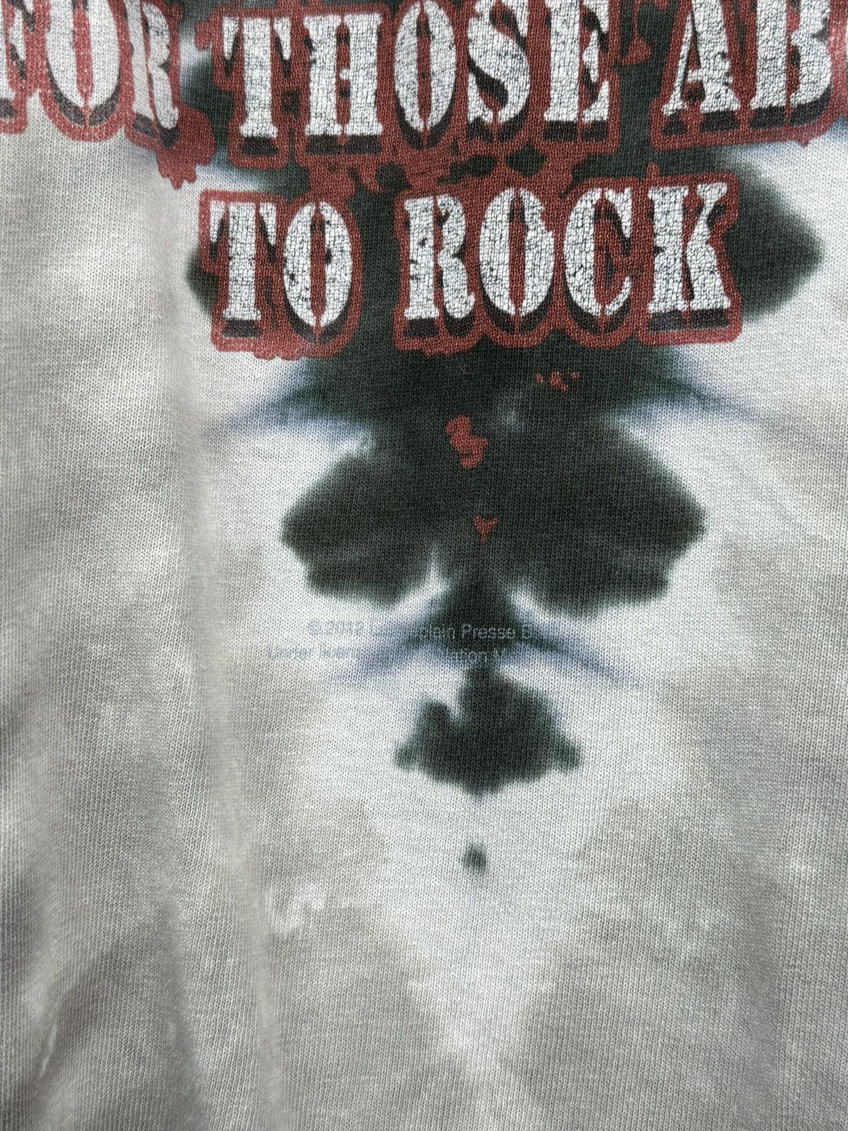 Liquid Blue Vintage AC/DC Liquid Blue 2012 AOP Band Tie Dye T-Shirt XL Size US XL / EU 56 / 4 - 4 Thumbnail