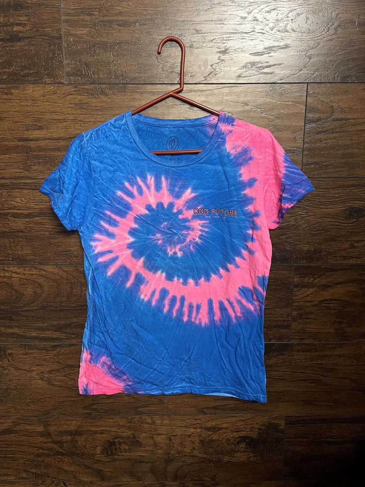 Designer Odd Future Donut Shirt - Tie Dye Pro Tour LA - Juniors -M Size M / US 6-8 / IT 42-44 - 2 Thumbnail
