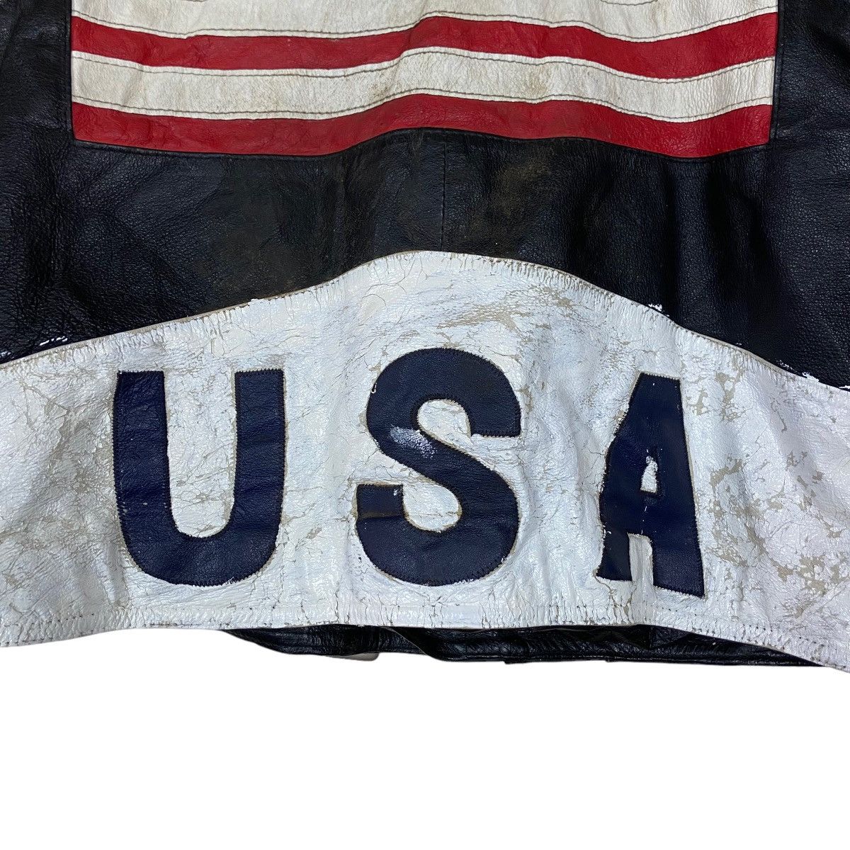 Harley Davidson × Vintage Vintage USA Flag Embroidered Patches Rockabilly Motorcycle Size M / US 6-8 / IT 42-44 - 11 Thumbnail