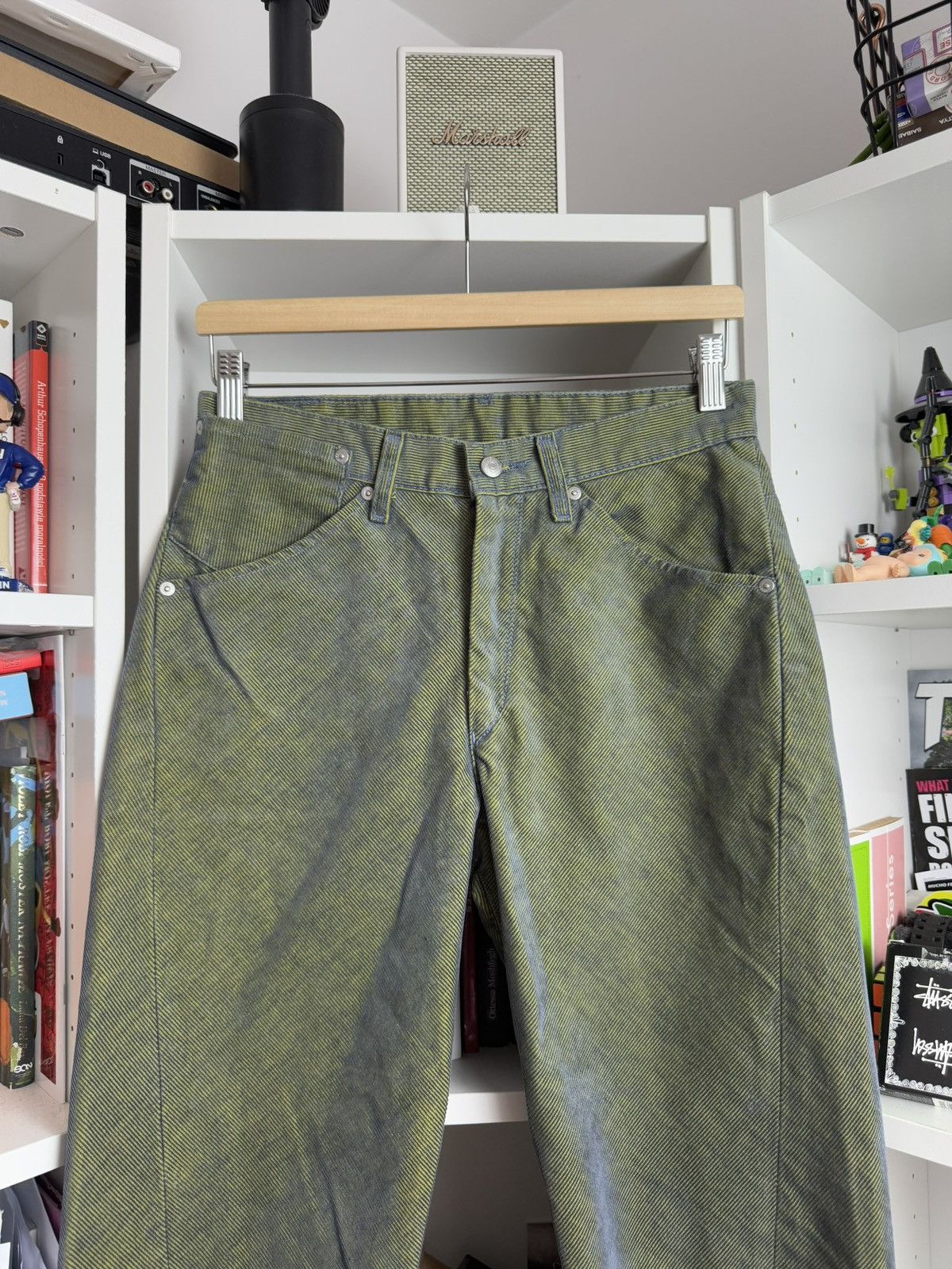 Cowboy Equipment × Levi's Vintage Levi’s acid corduroy pants 29x34 avantgarde archive Size 29" - 3 Thumbnail