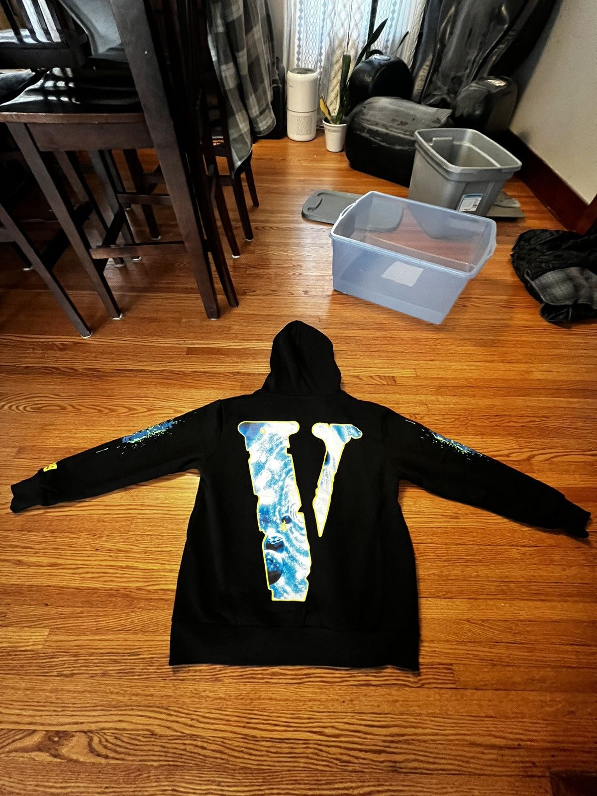 999 Club × Vlone AUTHENTIC Juice WrldxVLONE Cosmic Hoodie 999 Club NEVER WORN Size US M / EU 48-50 / 2 - 1 Thumbnail