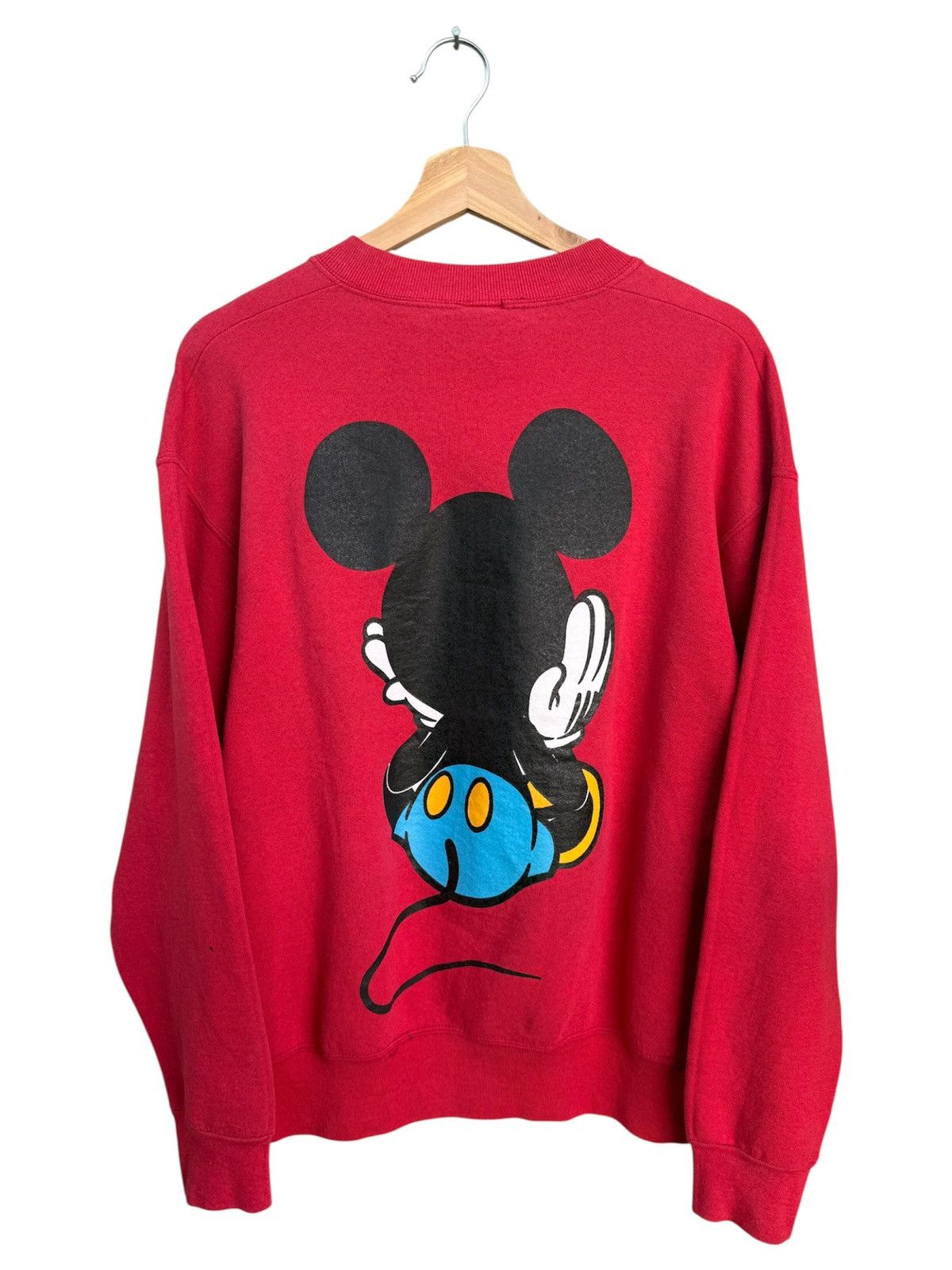 Mickey Mouse Vintage Mickey Mouse mirror print sweatshirt Size US L / EU 52-54 / 3 - 2 Thumbnail