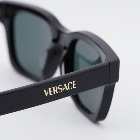 Versace Versace VE4486F GB1/87 Sunglasses Shiny Black Square Frame Size ONE SIZE - 5 Thumbnail
