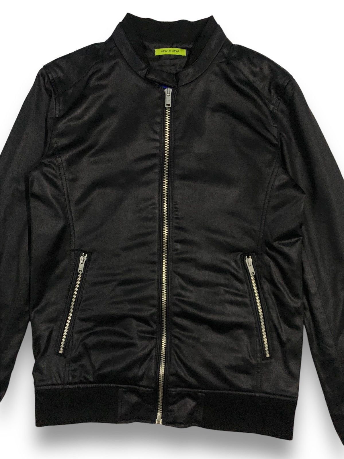 Zara ZARA MAN Black Bomber Jacket Size US S / EU 44-46 / 1 - 4 Thumbnail