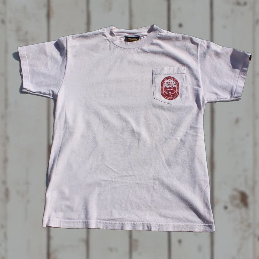 Vintage Benny Gold Pocket T Shirt Diving Club White M Unisex Adults Short Sleeve Shirts Pockets San Francisco Skateboarding Size US M / EU 48-50 / 2 - 1 Thumbnail