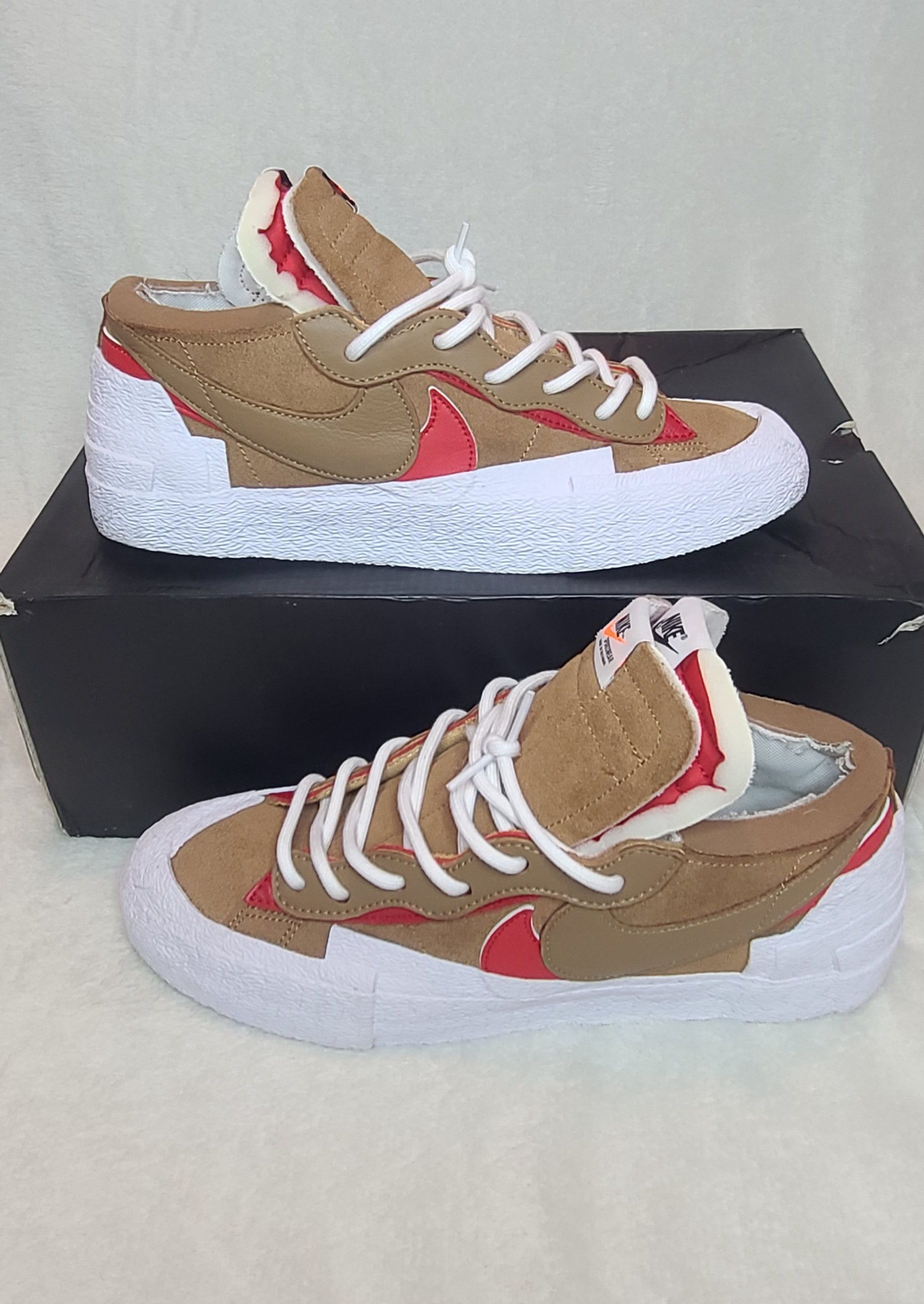 Nike × Sacai Nike Sacai Blazer Low British Tan Size US 10.5 / EU 43-44 - 3 Thumbnail