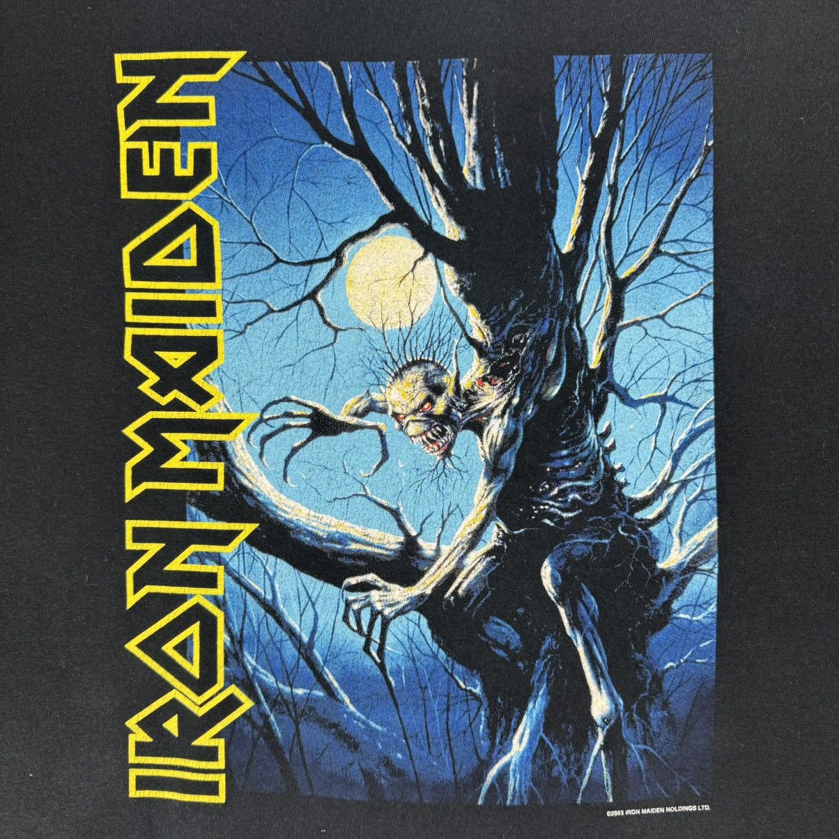 Band Tees Vintage Iron Maiden 'Fear of the Dark' Graphic Art T-shirt Size US XL / EU 56 / 4 - 6 Thumbnail