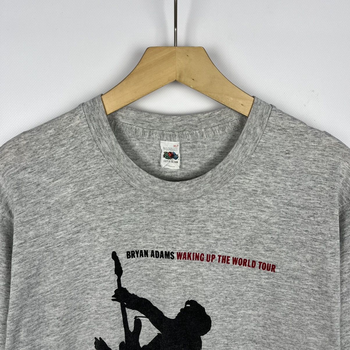 Band Tees Vintage Bryan Adams Waking Up the world tour band tee 1991 Size US L / EU 52-54 / 3 - 6 Thumbnail
