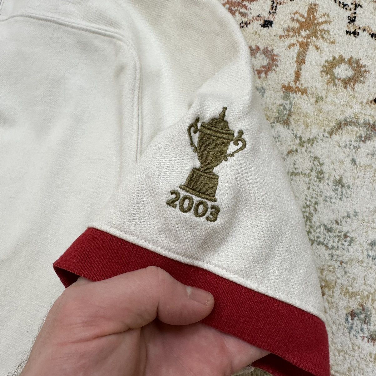 Canterbury of New Zealand Vintage Canterbury World Cup Japan 2016 Polo England Size US L / EU 52-54 / 3 - 8 Thumbnail