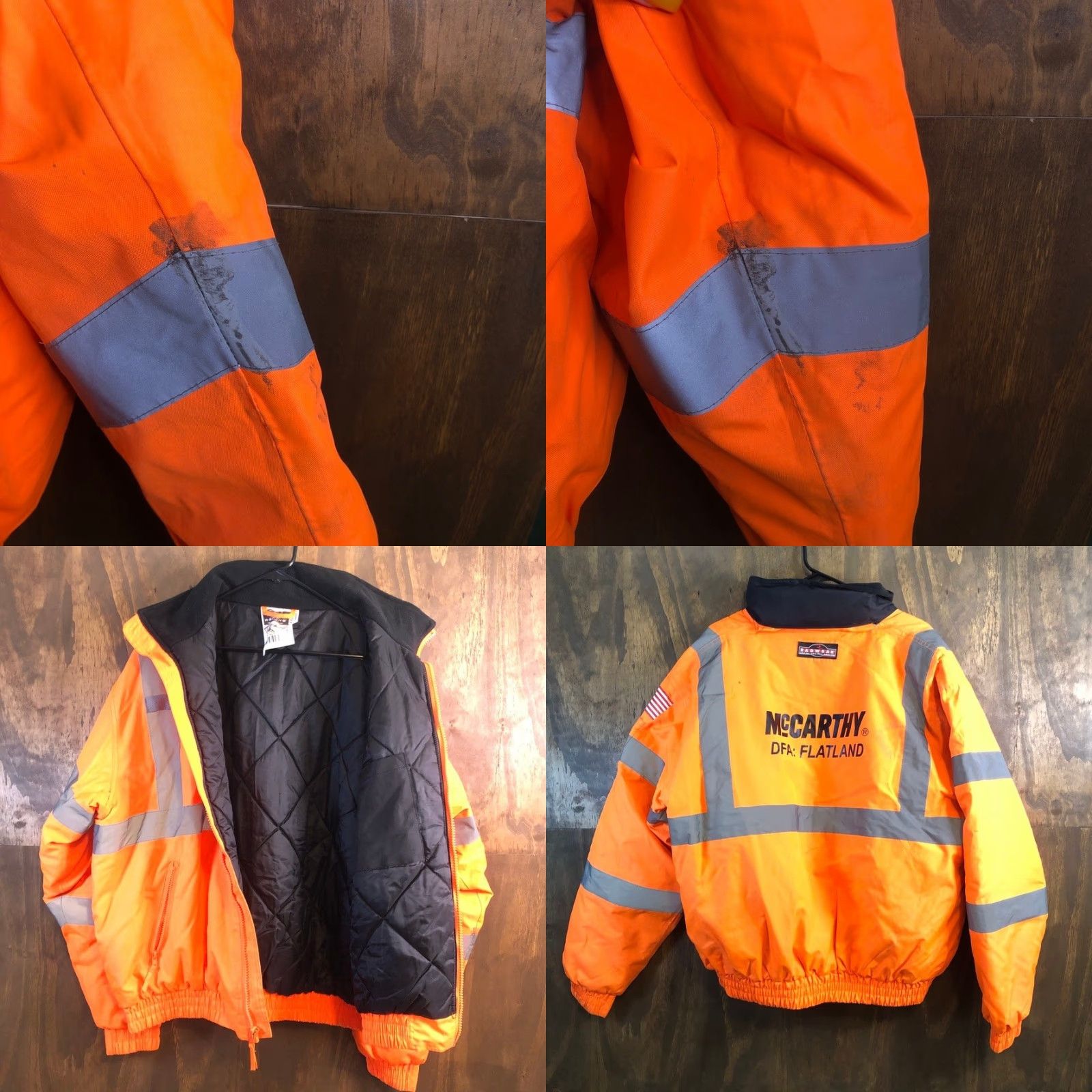 Weatherproof Radians Mens Jacket Bomber XL Orange Weather Proof Workwear XL Size US XL / EU 56 / 4 - 8 Thumbnail