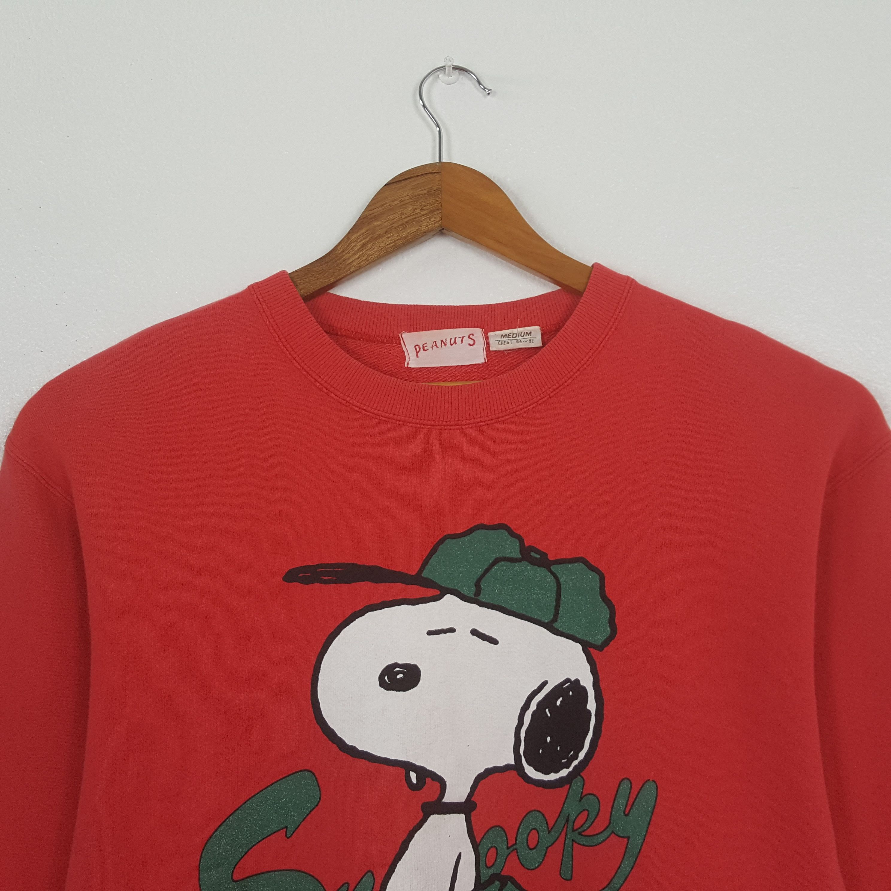 Peanuts Vintage Snoopy Peanuts Streetwear Style Sweatshirt C306N15 Size US M / EU 48-50 / 2 - 2 Thumbnail
