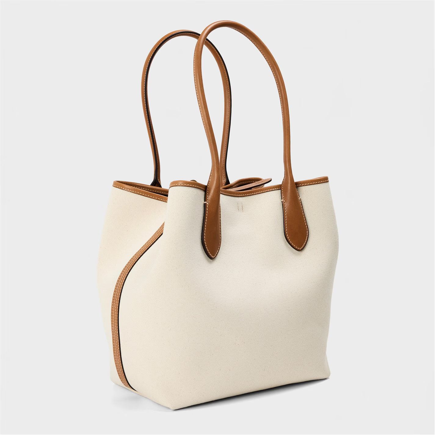 Polo Ralph Lauren o1g2r1mq0825 Size: OS / Bellport Medium Bag Natural/White Size ONE SIZE - 2 Thumbnail