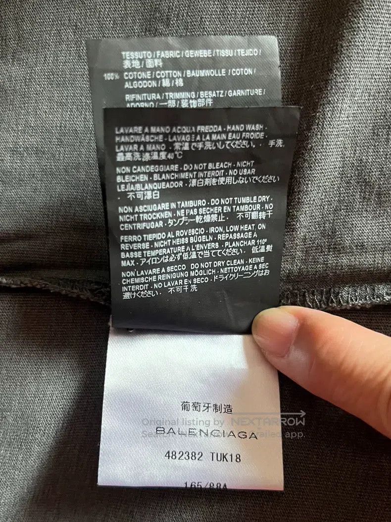 Balenciaga Balenciaga Night Scene Aged Short Sleeve Size US M / EU 48-50 / 2 - 6 Thumbnail
