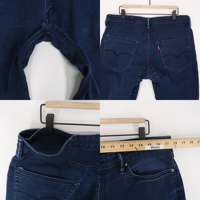 Levi's Levis Commuter 511 Slim Fit Jean Men 35x27 (Est) Blue Stretch ...