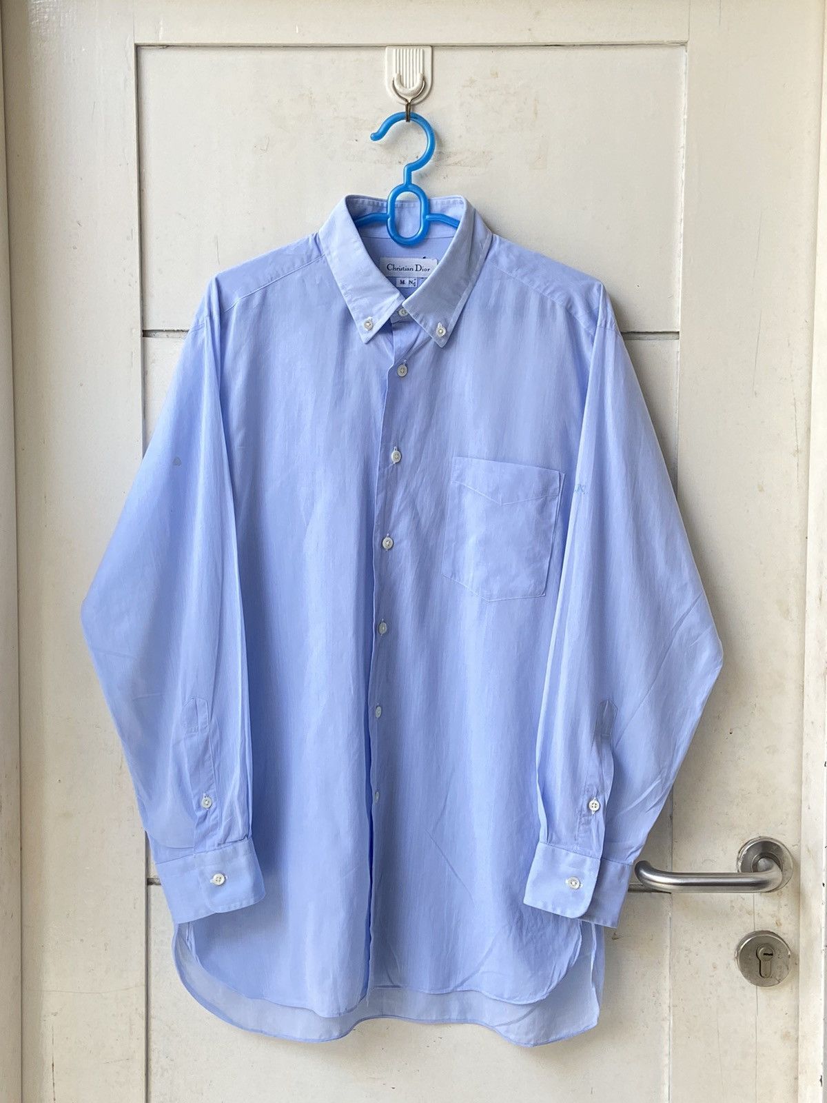 CHRISTIAN DIOR Blue Shirt