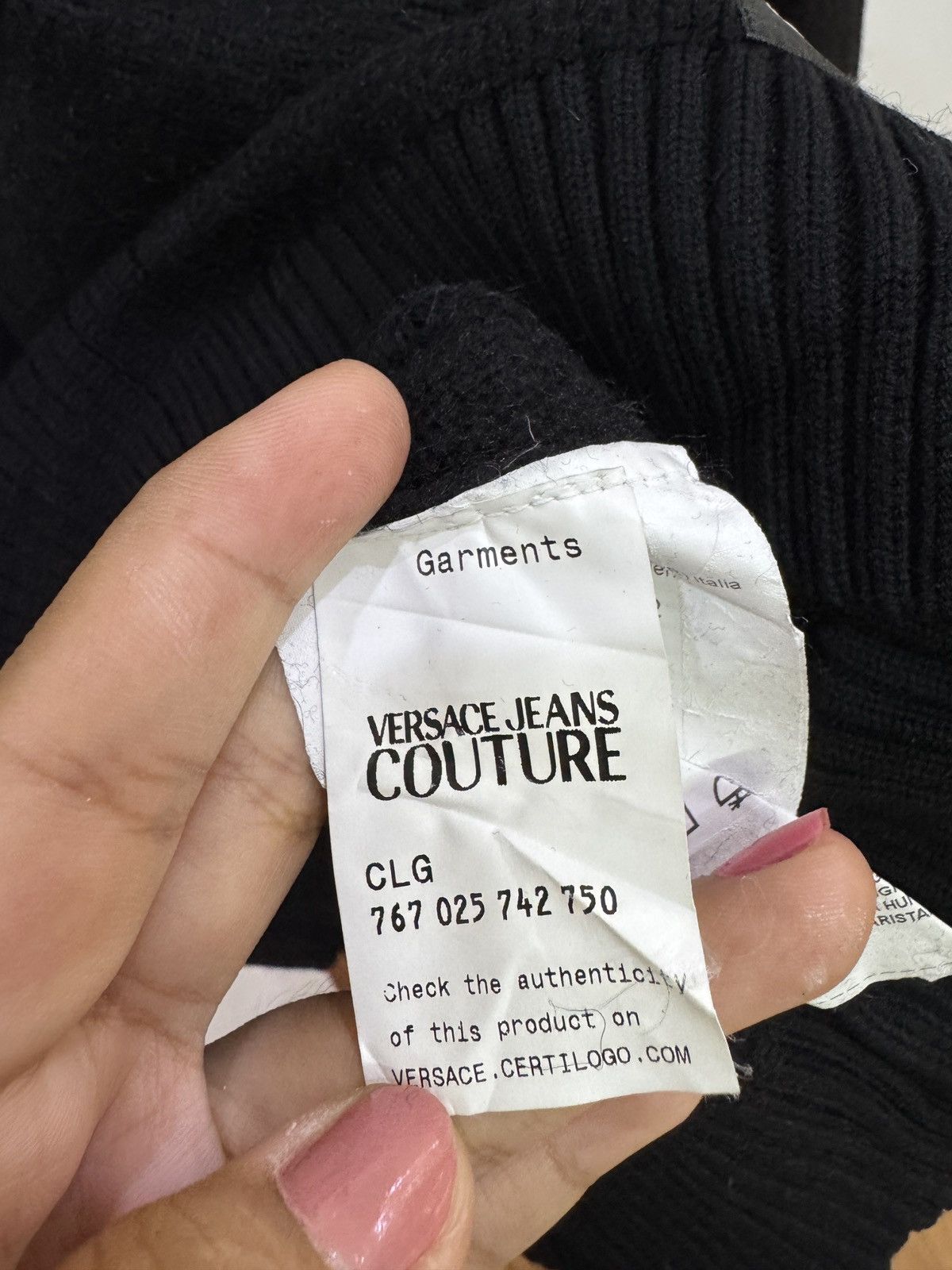 Versace VERSACE THICK SWEATER Size US S / EU 44-46 / 1 - 7 Thumbnail