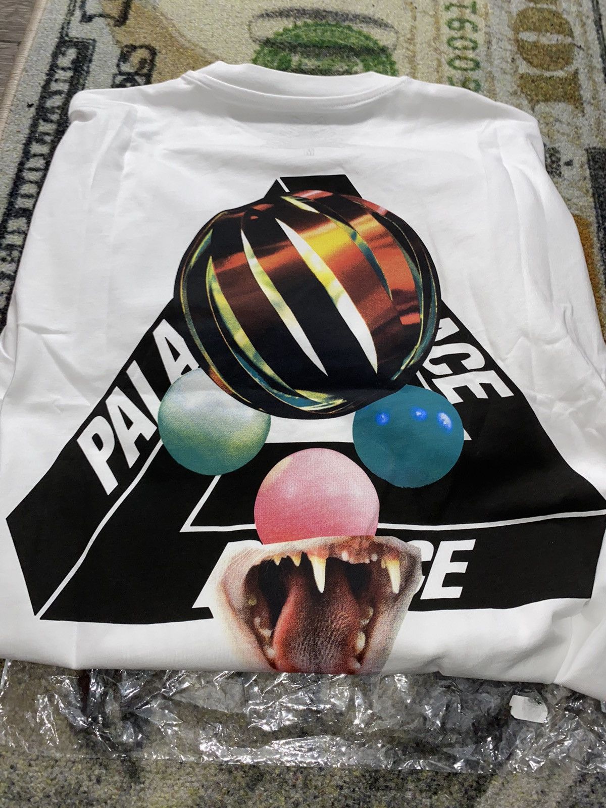 Palace Palace Sans Ferg Long-sleeve T-Shirt White Size US M / EU 48-50 / 2 - 2 Thumbnail