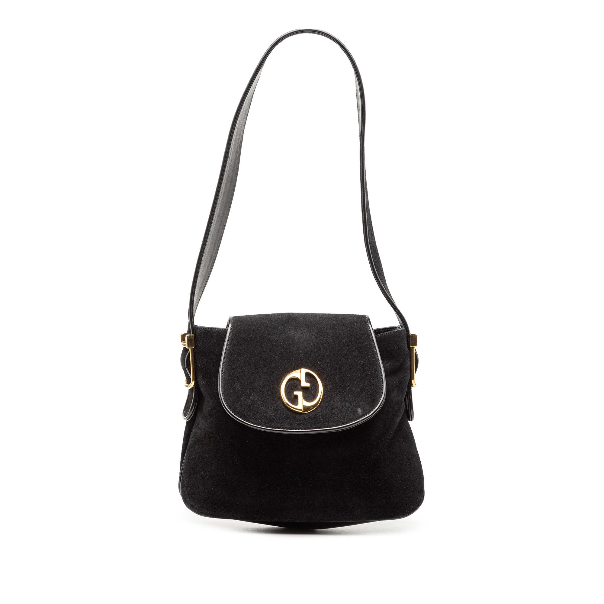 Gucci Gucci Suede 1973 Shoulder Bag Size ONE SIZE - 1 Thumbnail