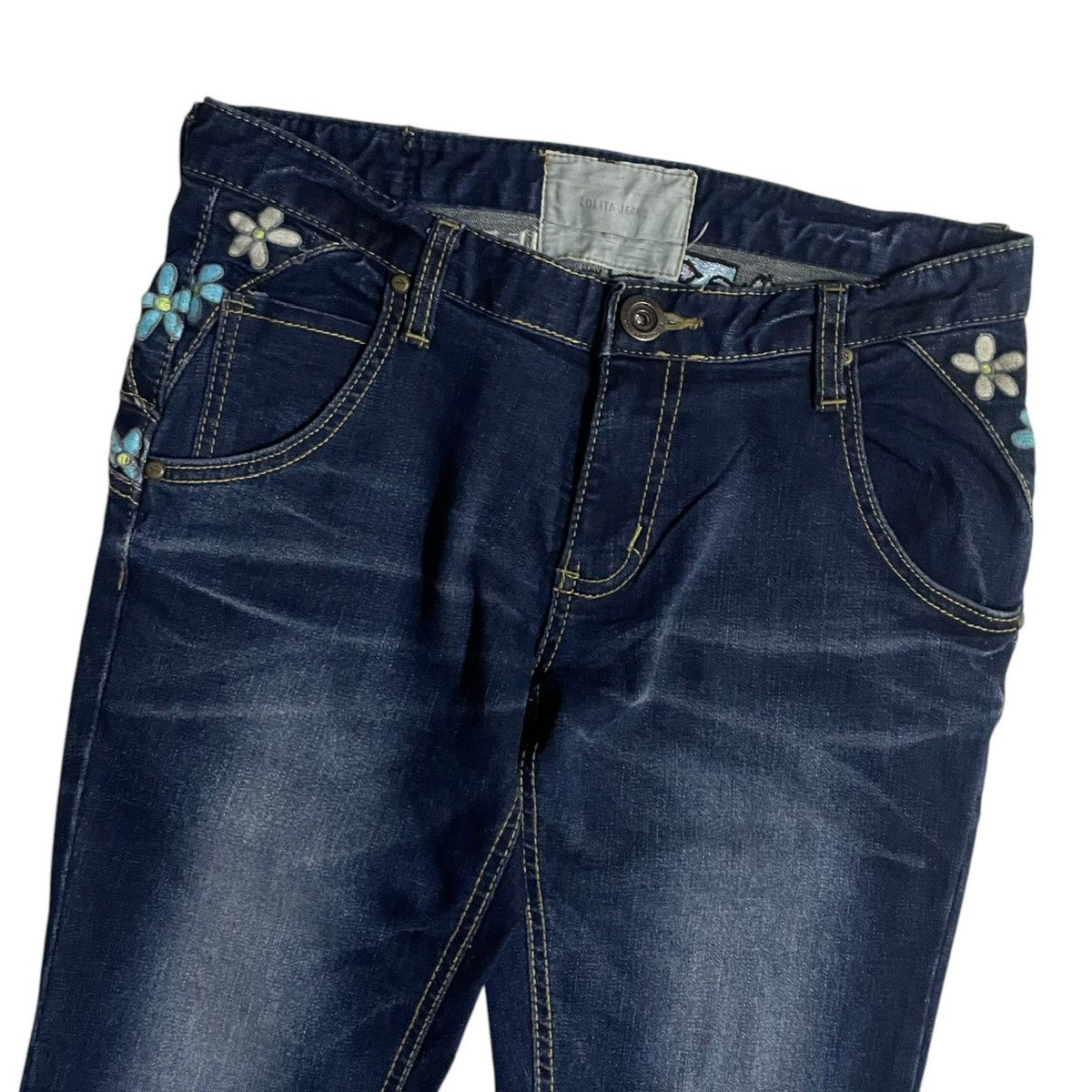 Japanese Brand YOSHITOMO NARA ALICE IN WONDERLAND DENIM Size US 30 / EU 46 - 3 Thumbnail