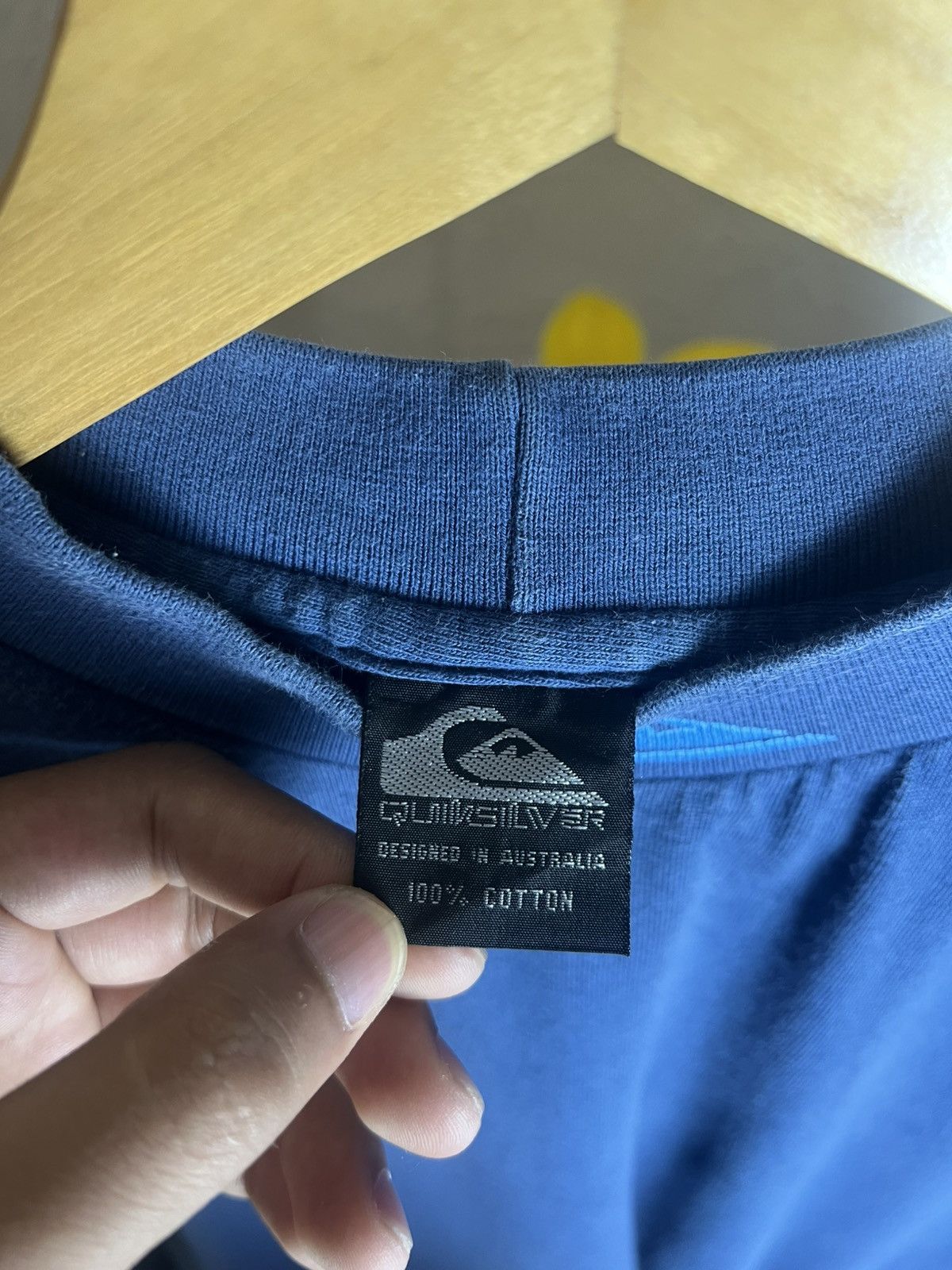 Quicksilver Vintage Quicksilver Backhit Spellout Boxy Oversize Size US S / EU 44-46 / 1 - 9 Thumbnail