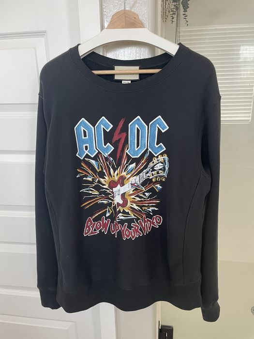 Gucci ac dc sweatshirt best sale