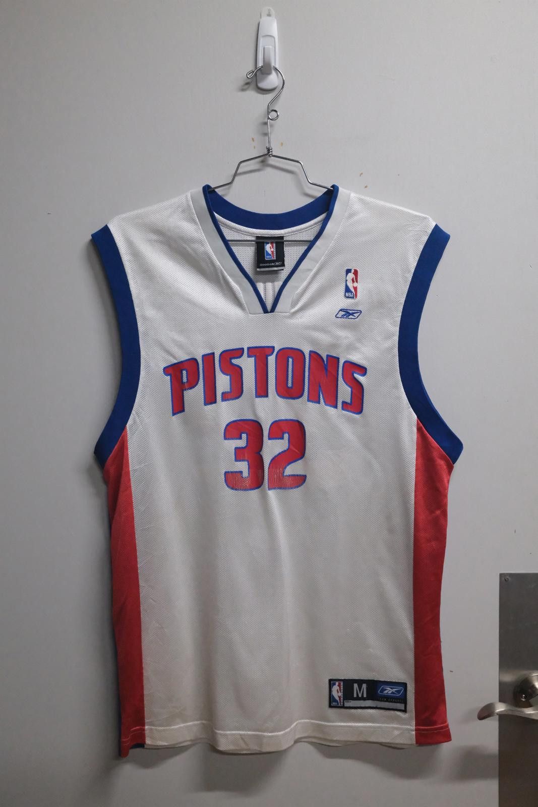 Reebok 04 Reebok Detroit Piston Hamilton #32 Basketball Jersey Size ONE SIZE - 1 Thumbnail