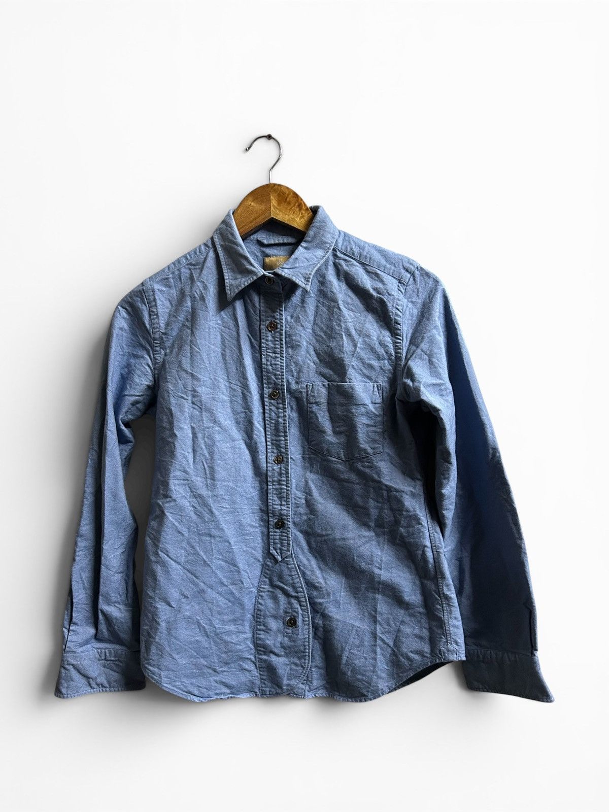 Nigel Cabourn Premium Cotton Button Down Shirt Size M / US 6-8 / IT 42-44 - 2 Thumbnail