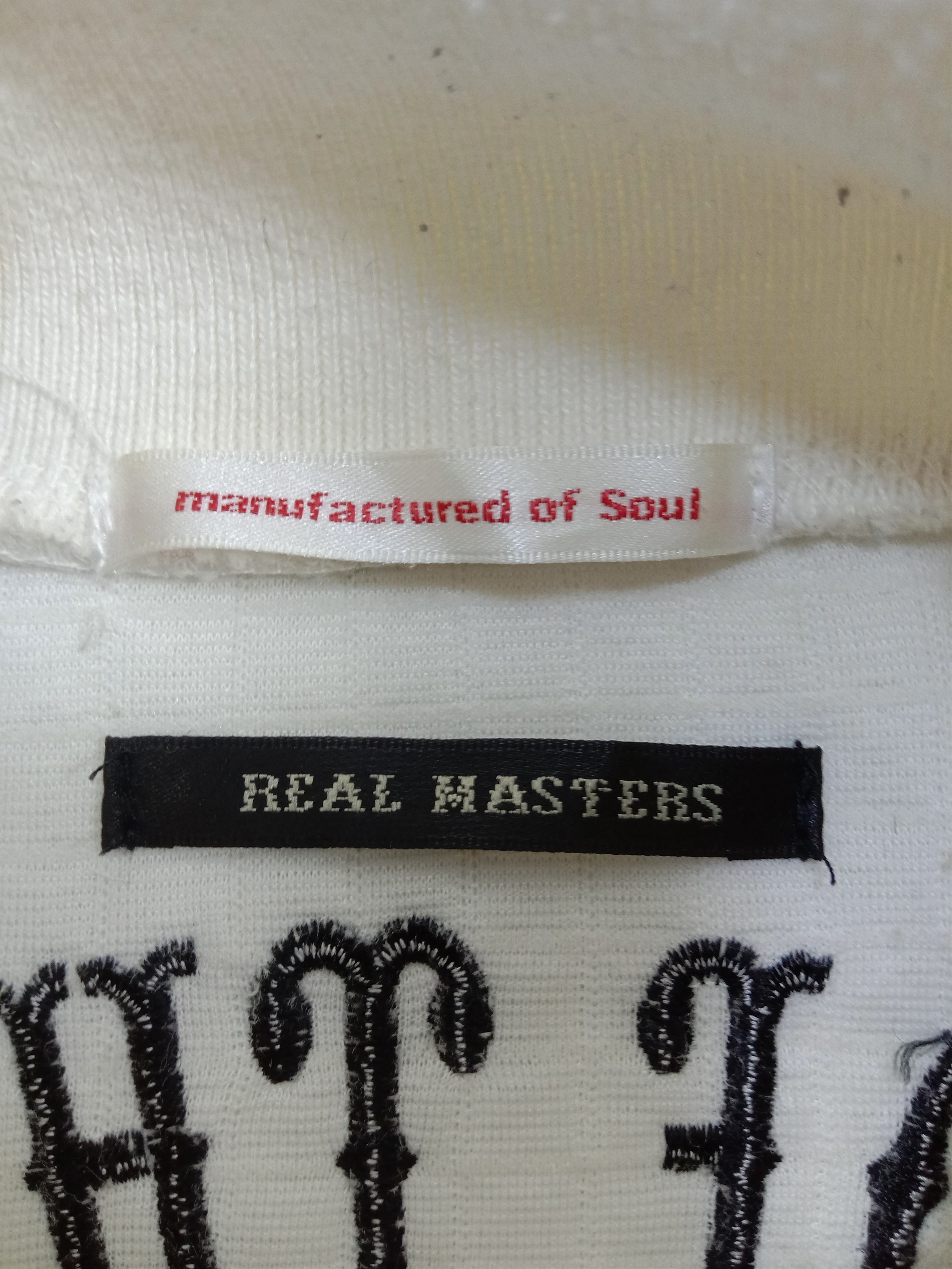 Japanese Brand Vintage Real Masters Pride Of The Souls Zipper Sweater Size US M / EU 48-50 / 2 - 10 Thumbnail